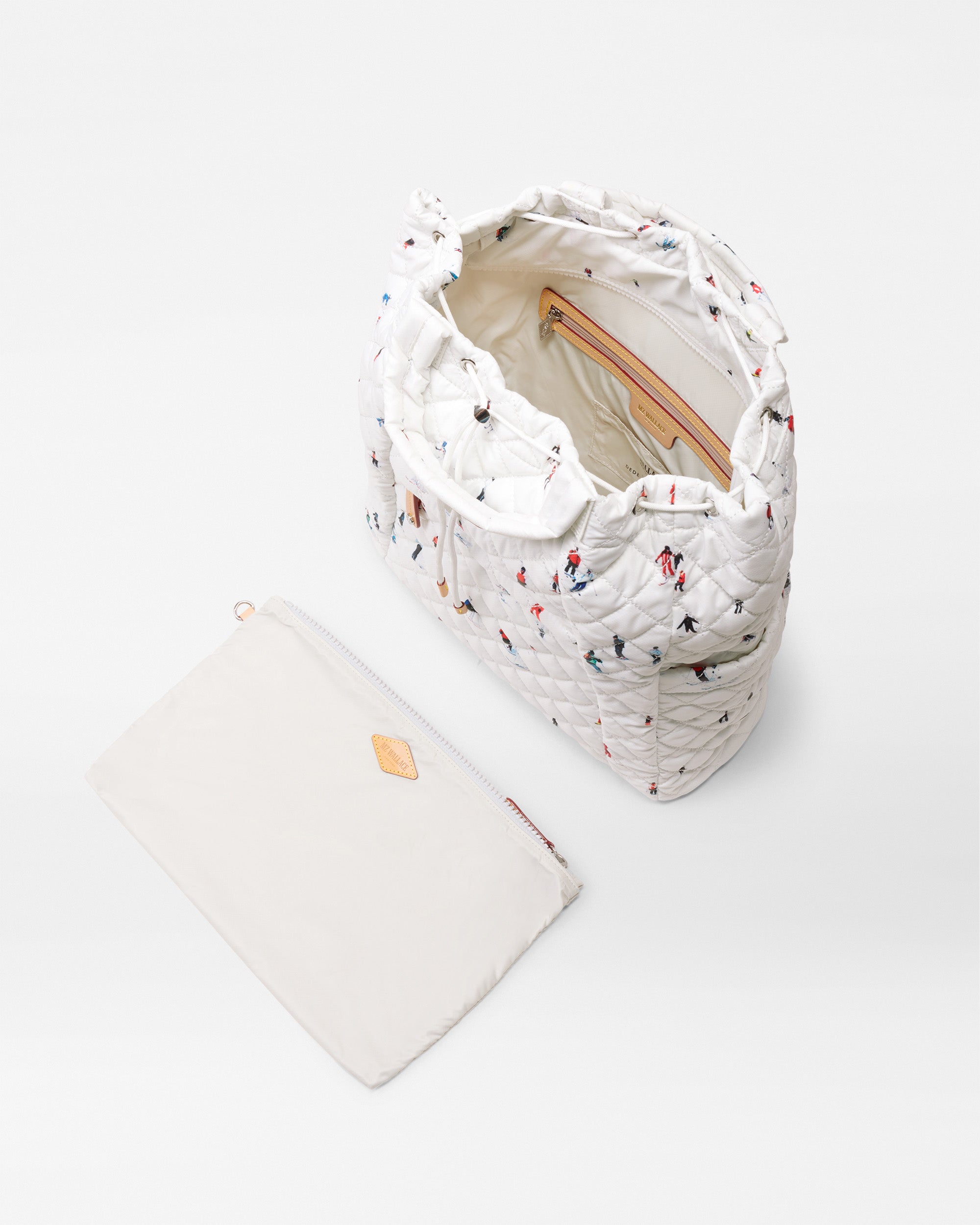 Dede Ski Print Metro Convertible Backpack