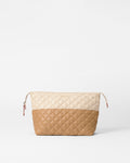 MZ Wallace Beige Cosmetic Bag