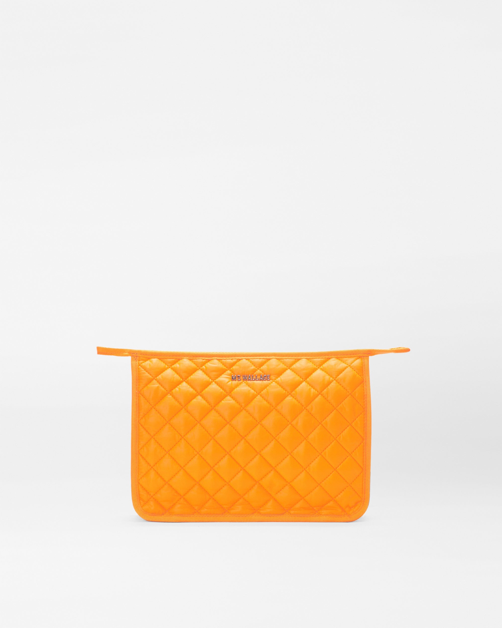 Flame Orange Personalized Metro Clutch