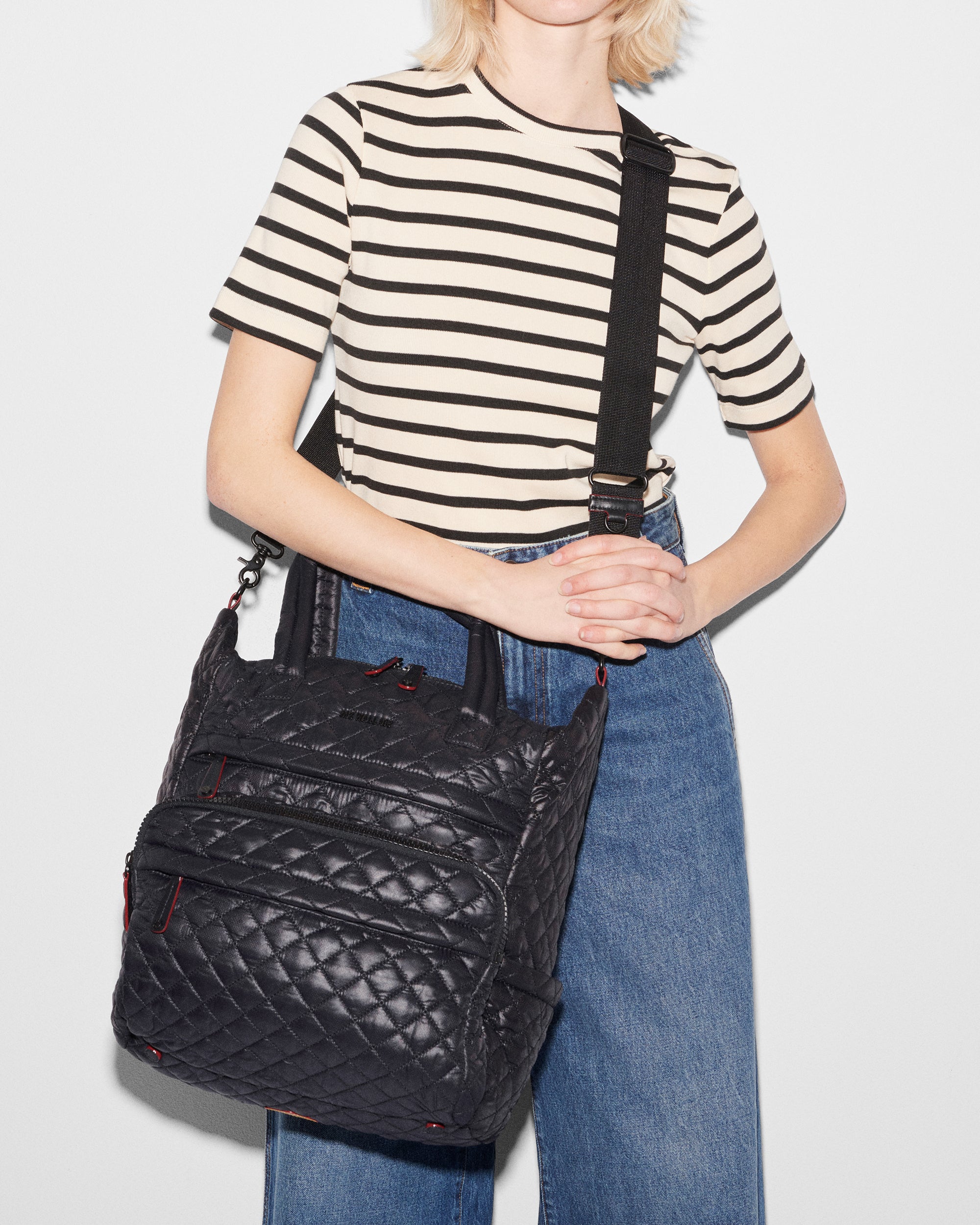 Black Metro Utility Backpack