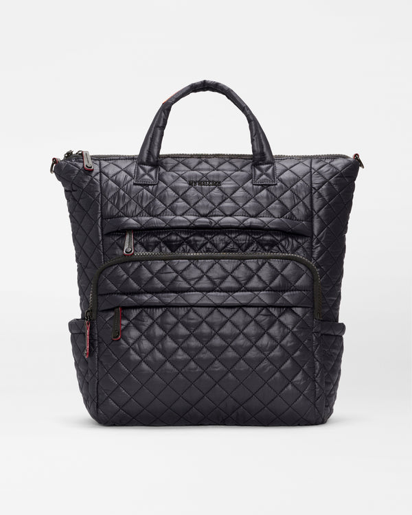 Black Metro Utility Backpack