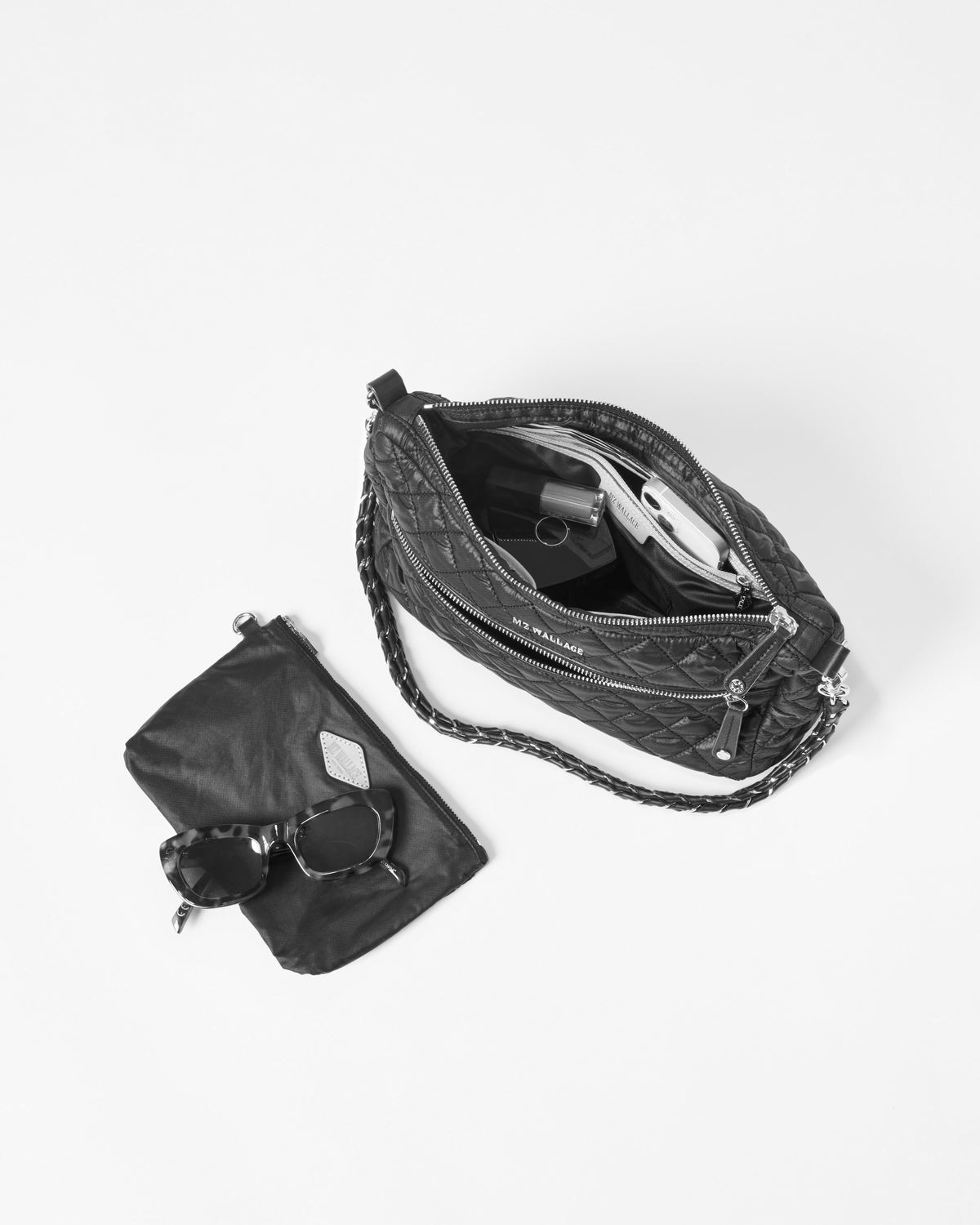 Black Crosby Shoulder Bag