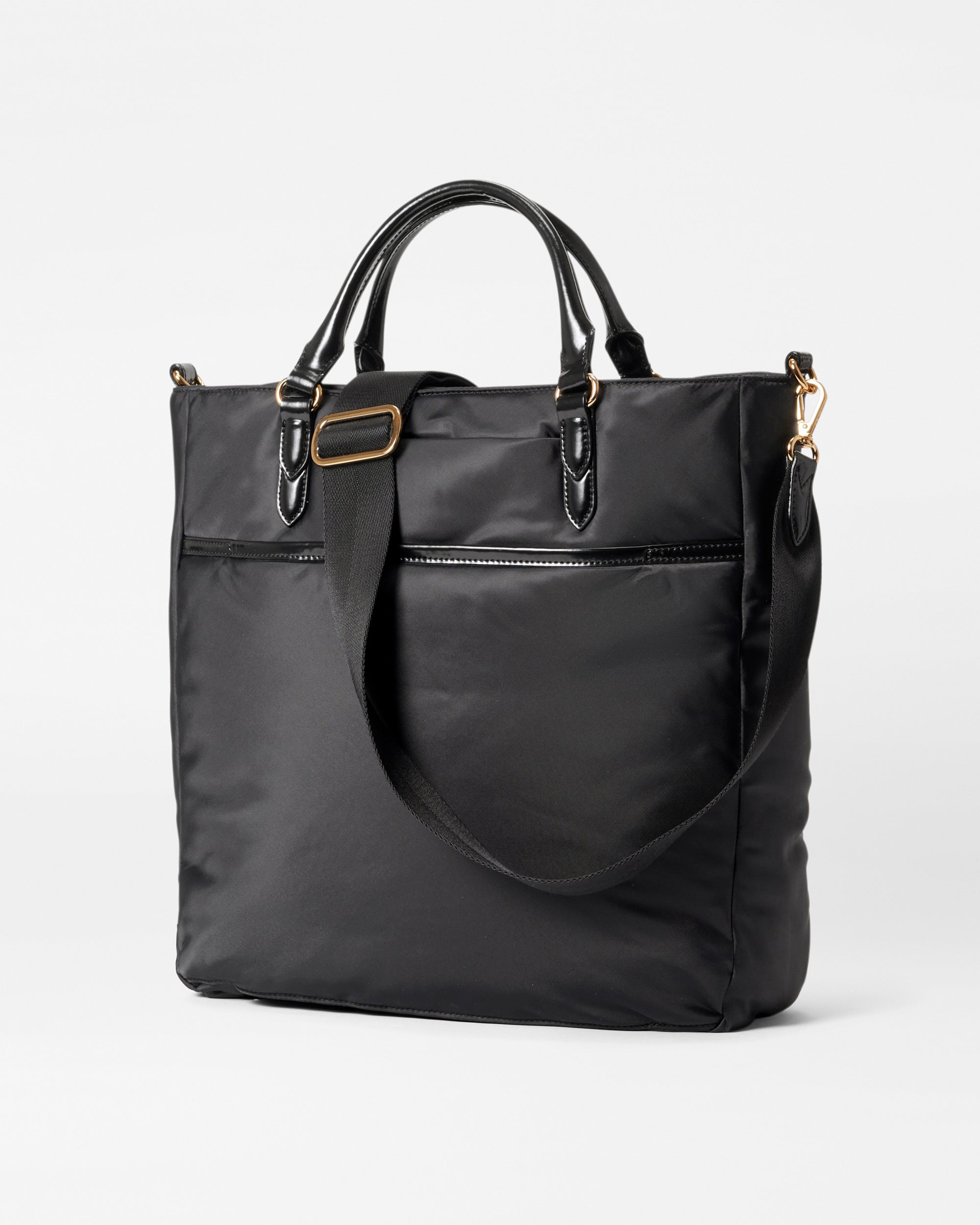 Black Large Chelsea Top Handle Tote