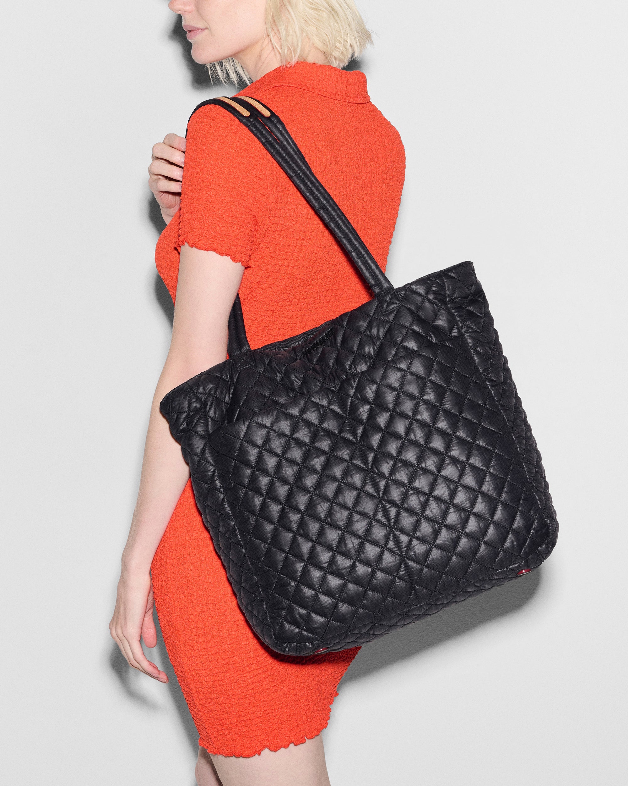 Black Large Metro Quatro Tote