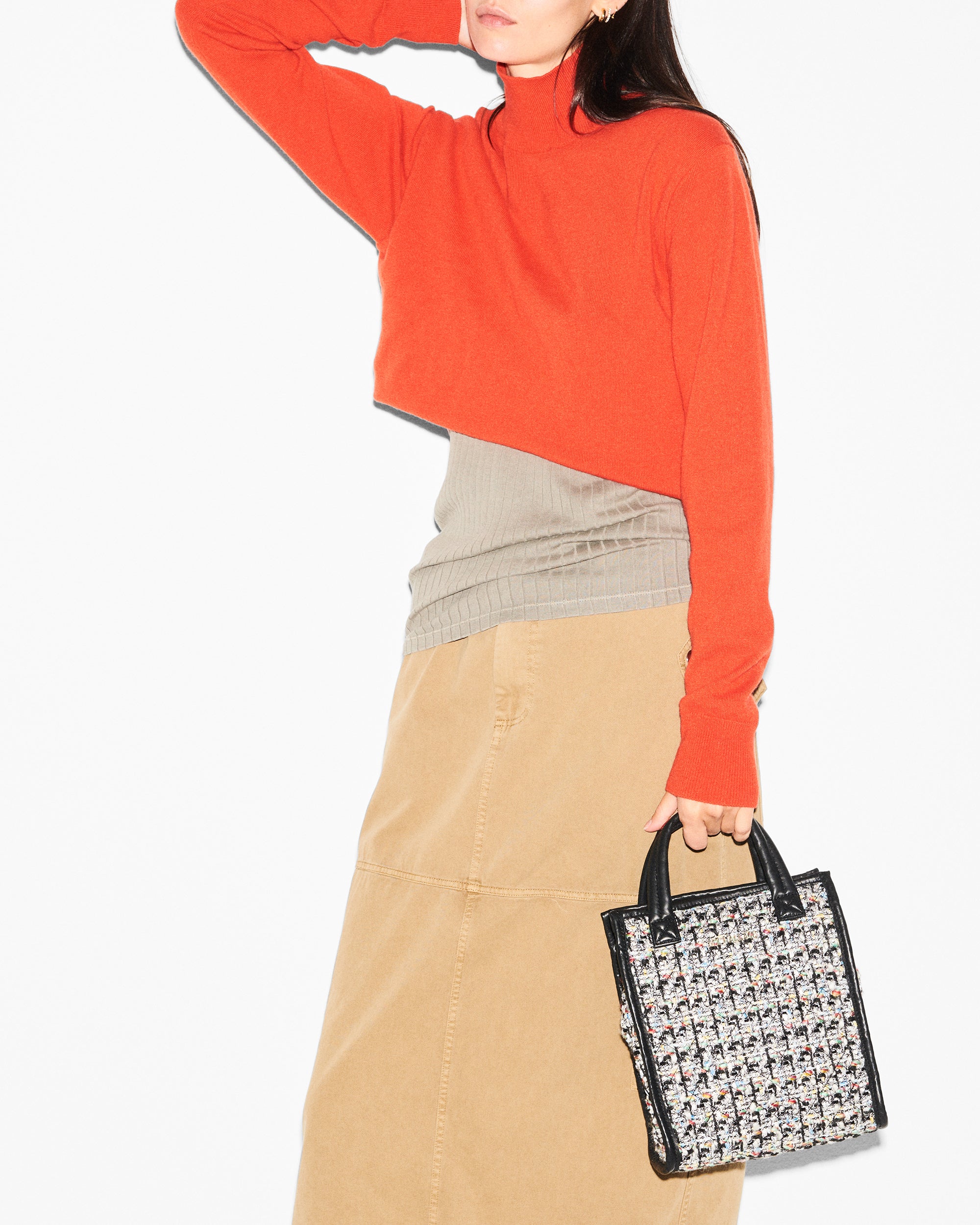 Boucle Mini Metro Box Tote