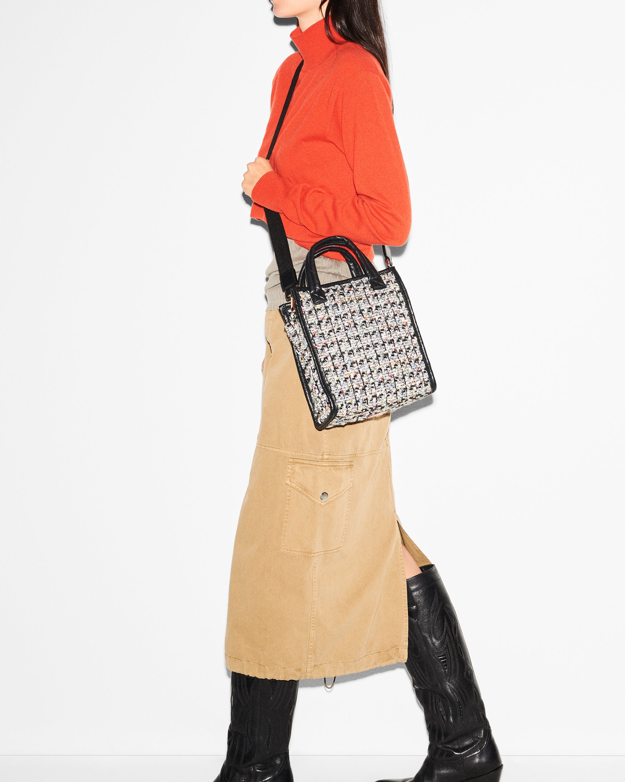 Boucle Mini Metro Box Tote