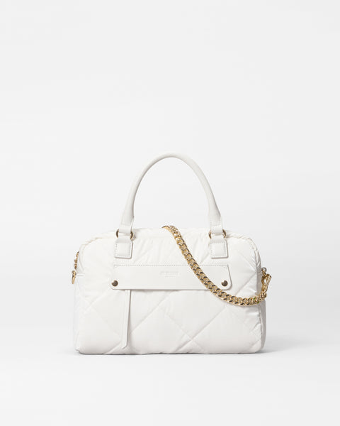 masa White Satchel Purse | MZ Wallace