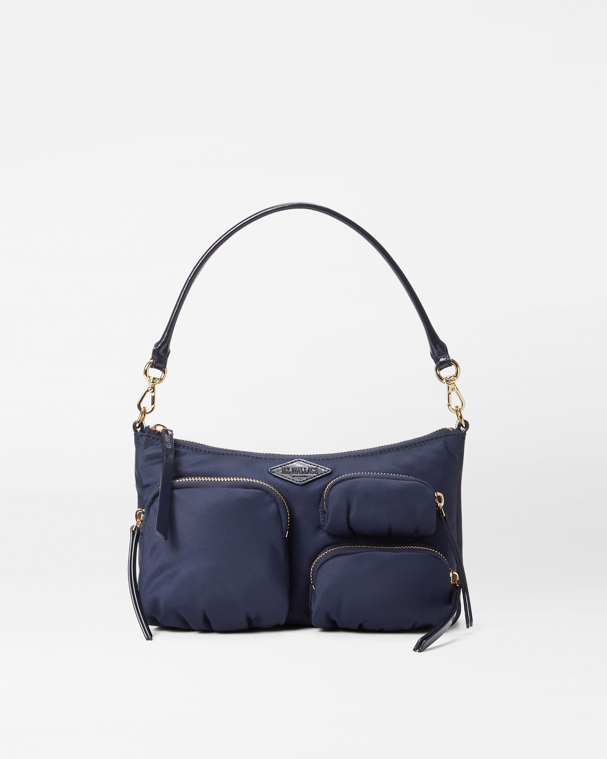 MZ Wallace Blue Shoulder Purse