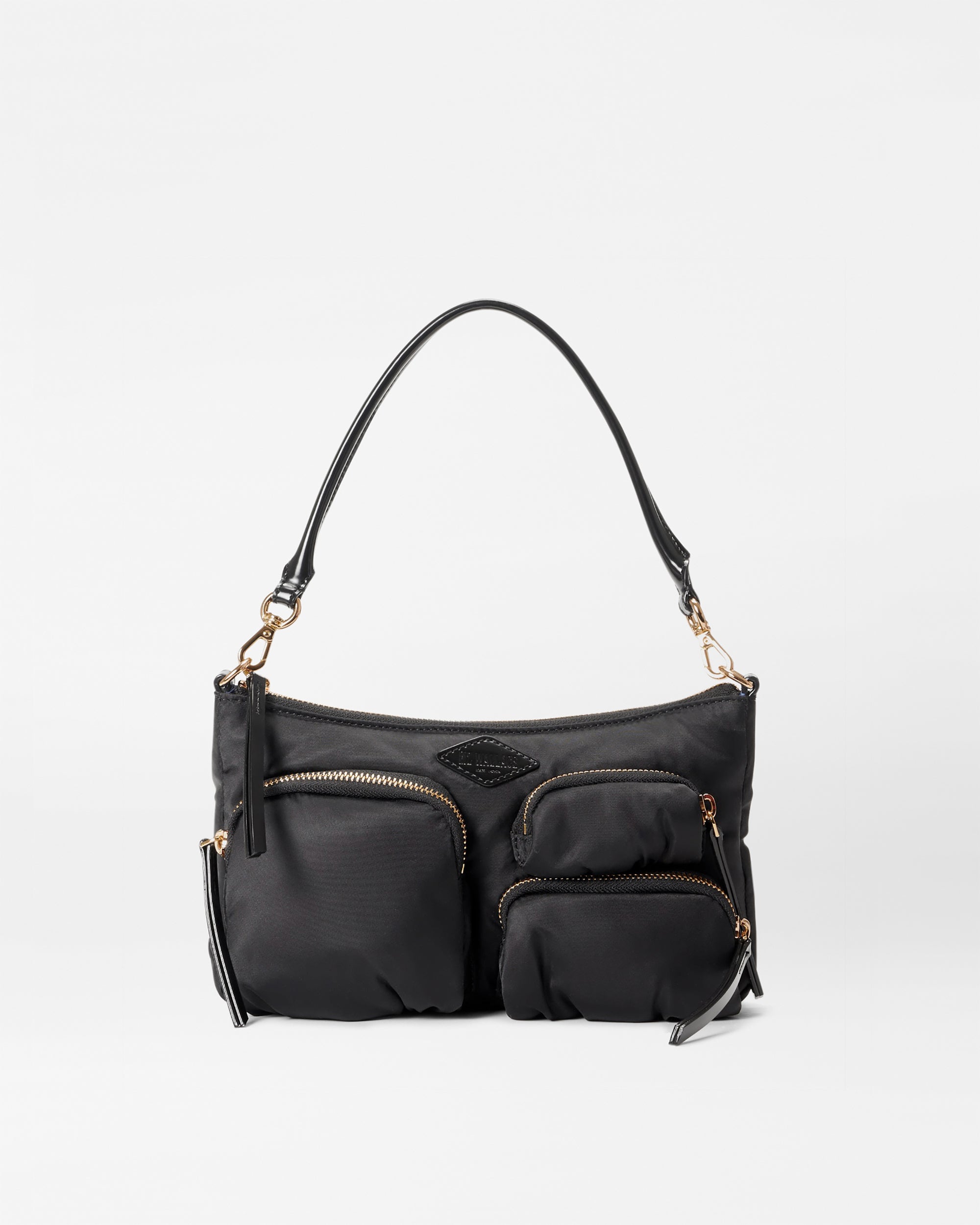 MZ Wallace Small Black Shoulder Bag