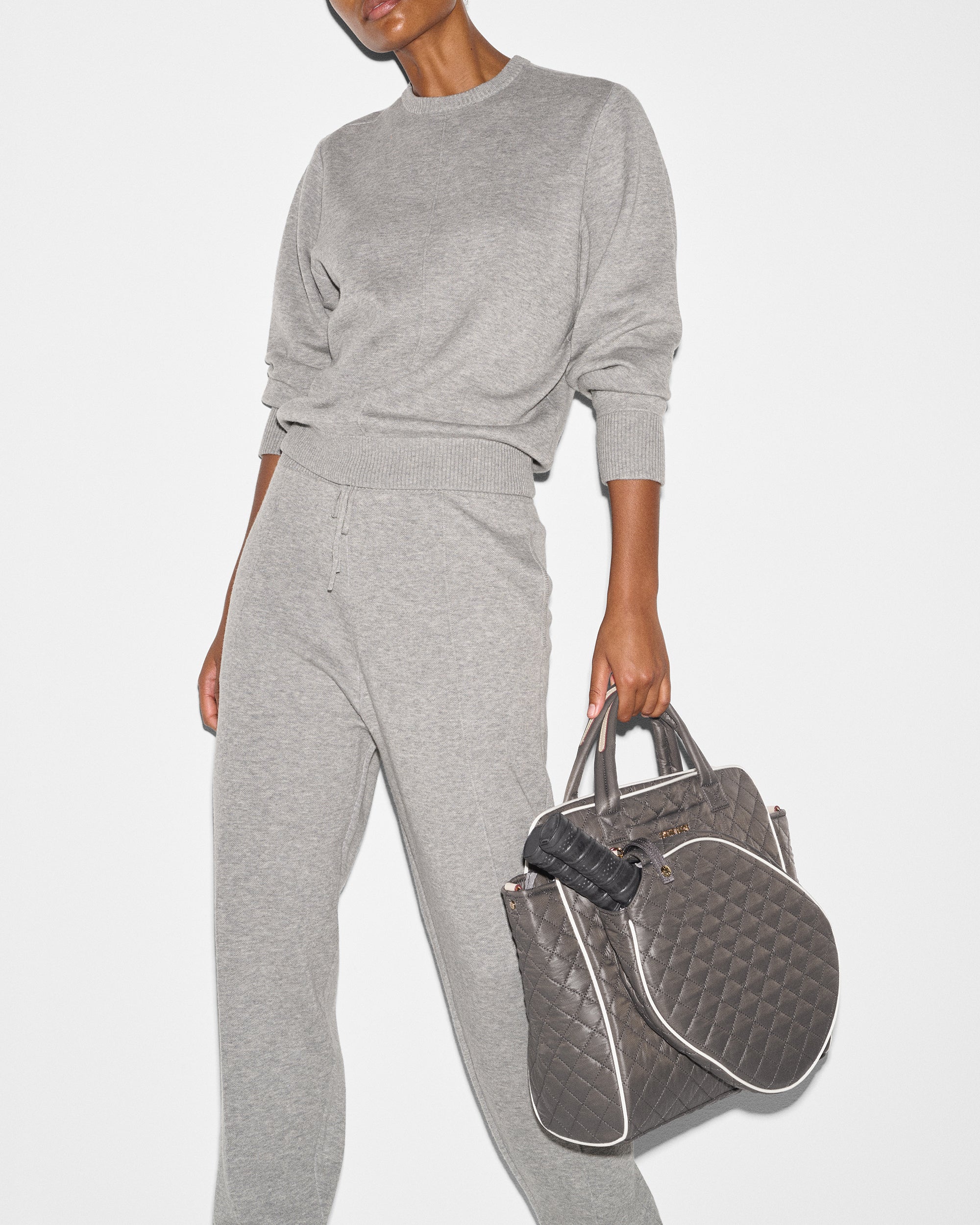 Magnet/Ecru Pickleball Tote