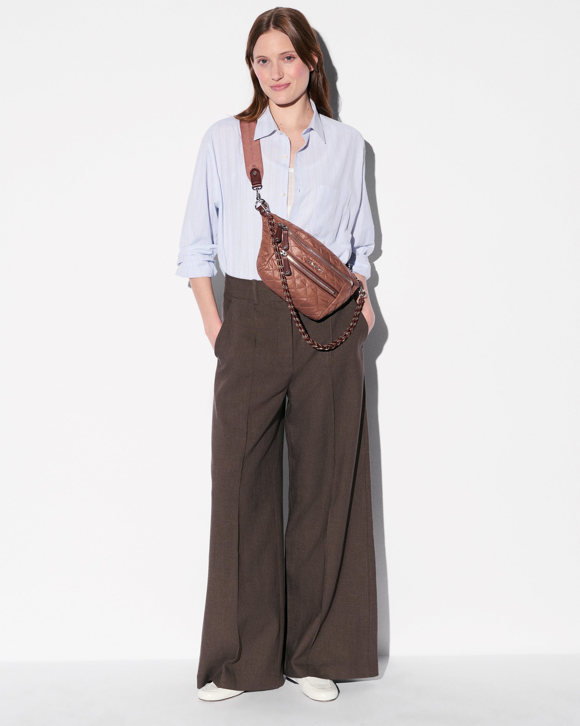 Terracotta Small Crosby Crossbody Sling