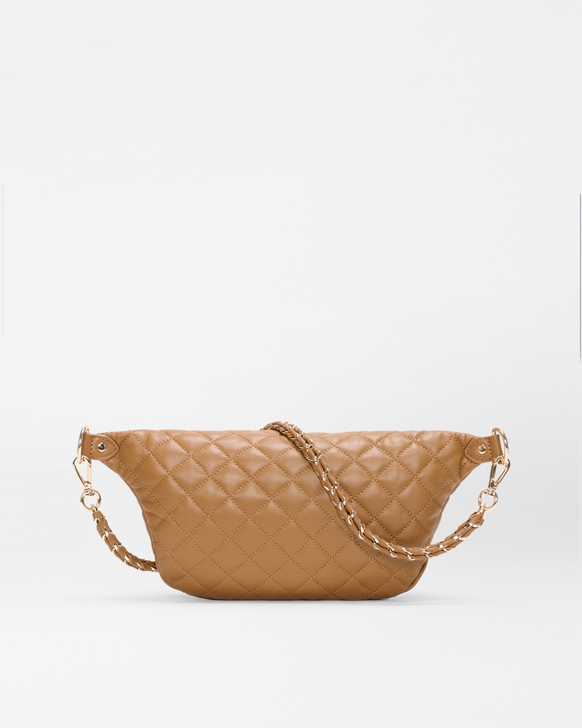 Caramel Leather Small Crosby Crossbody Sling