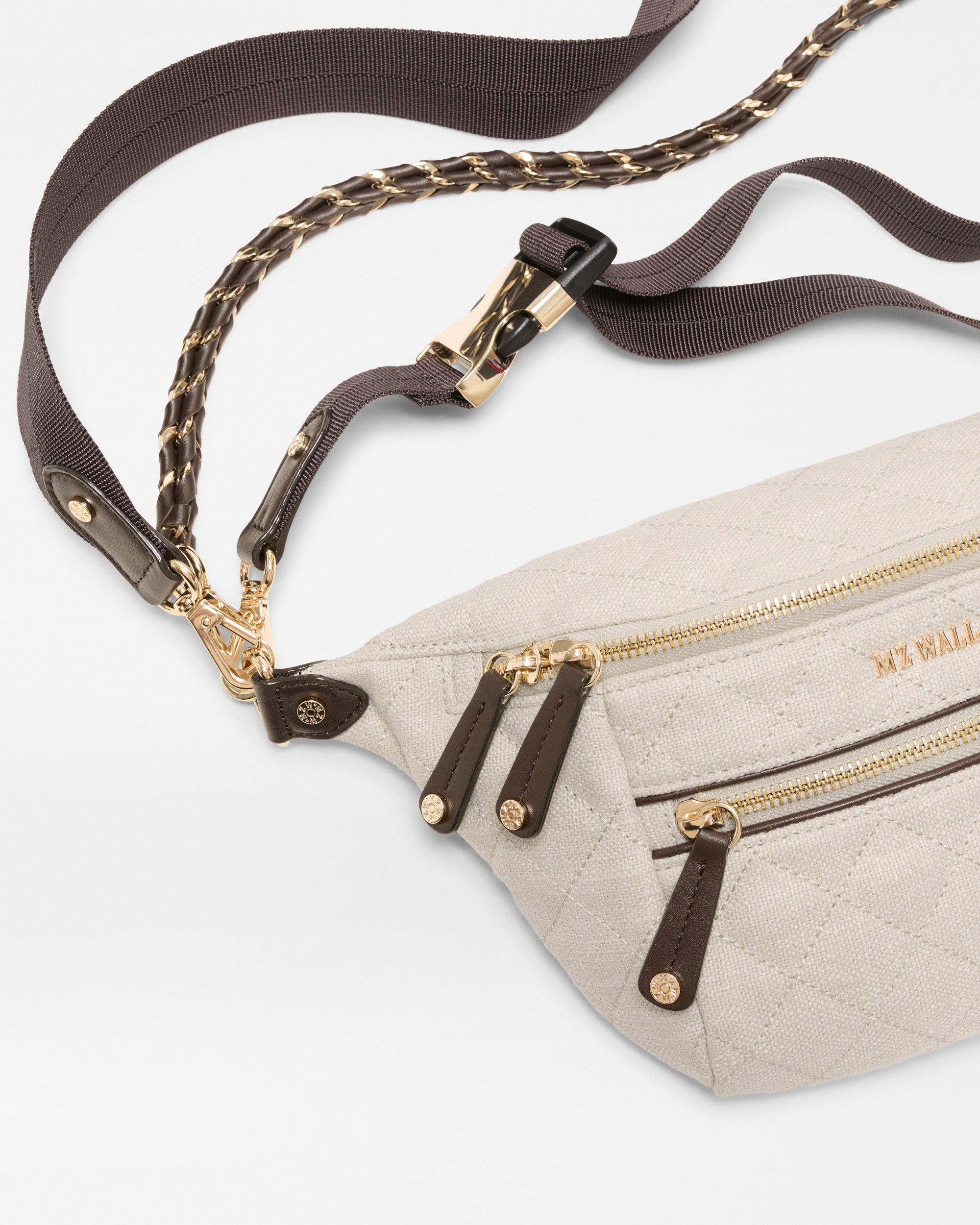 Sandy Linen Small Crosby Crossbody Sling