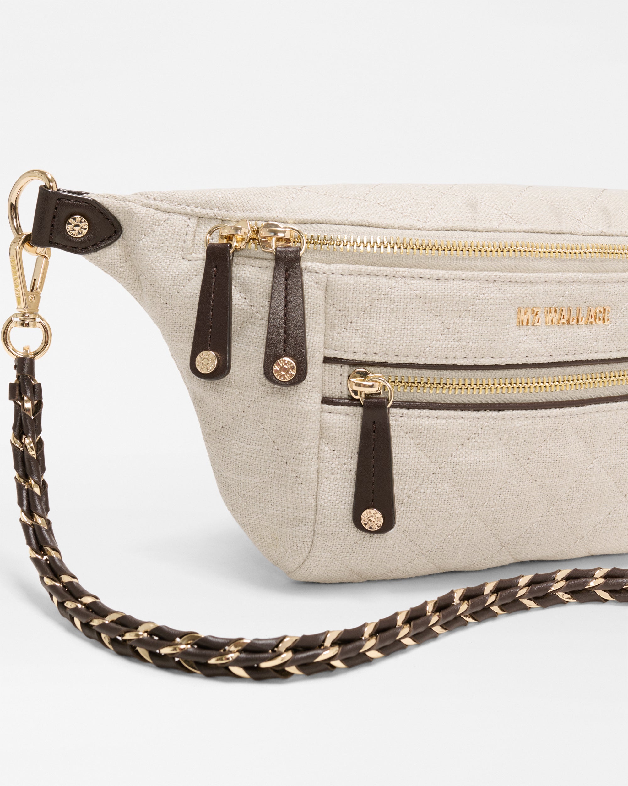 Sandy Linen Small Crosby Crossbody Sling