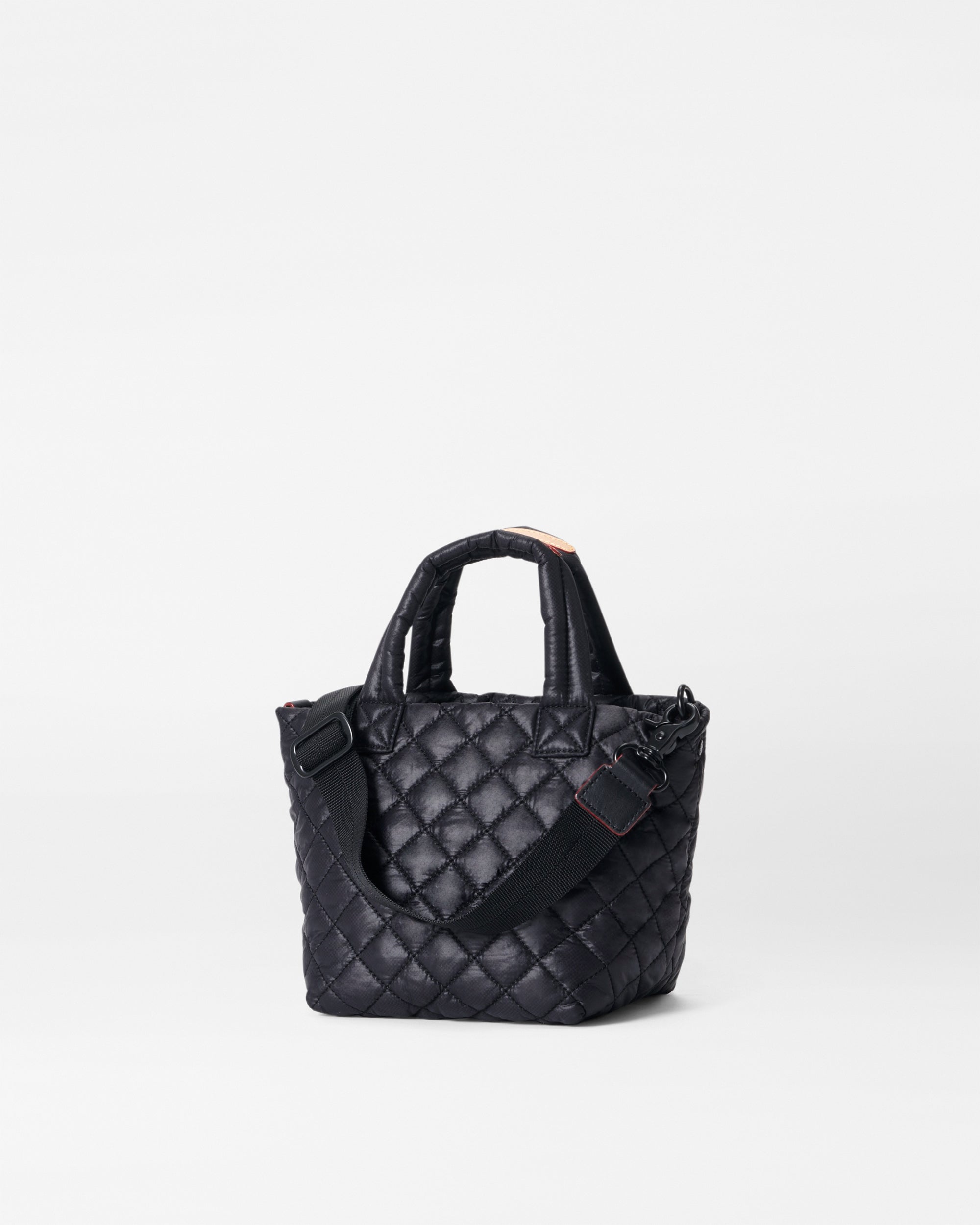 Black Micro Metro Tote Deluxe