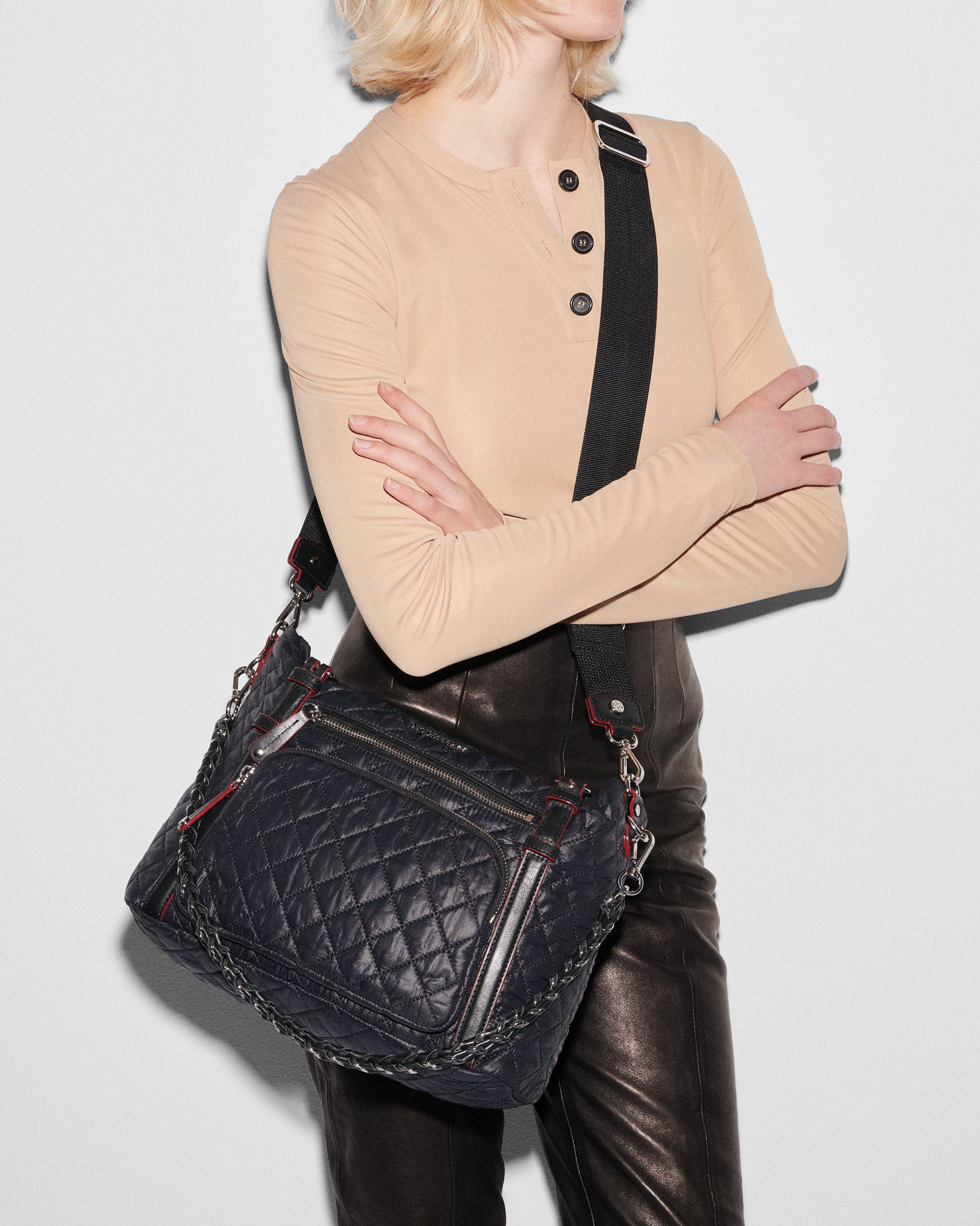 Black Crosby Everywhere Tote