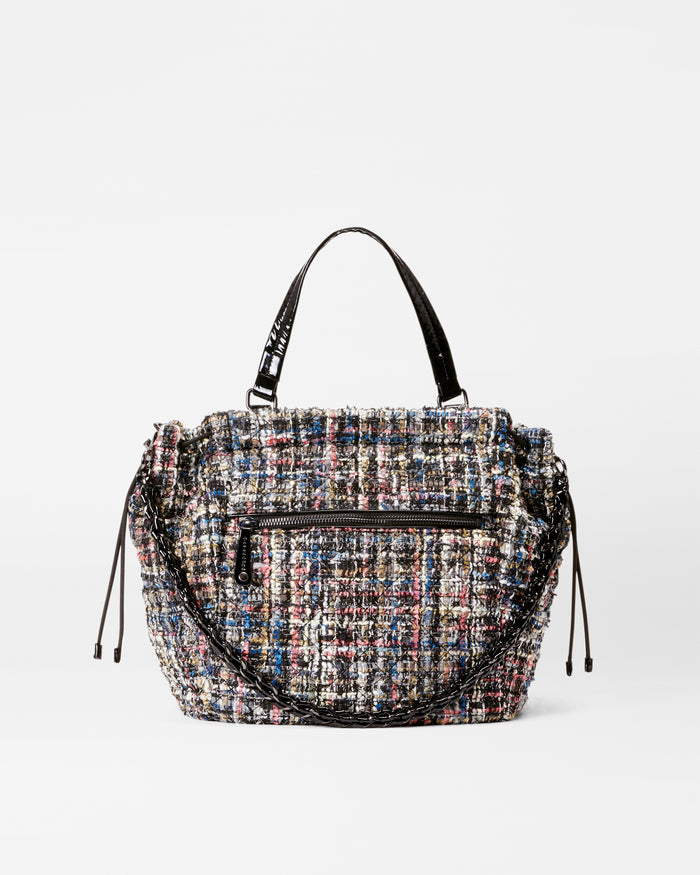 Midnight Sparkle Boucle Crosby Anna Tote