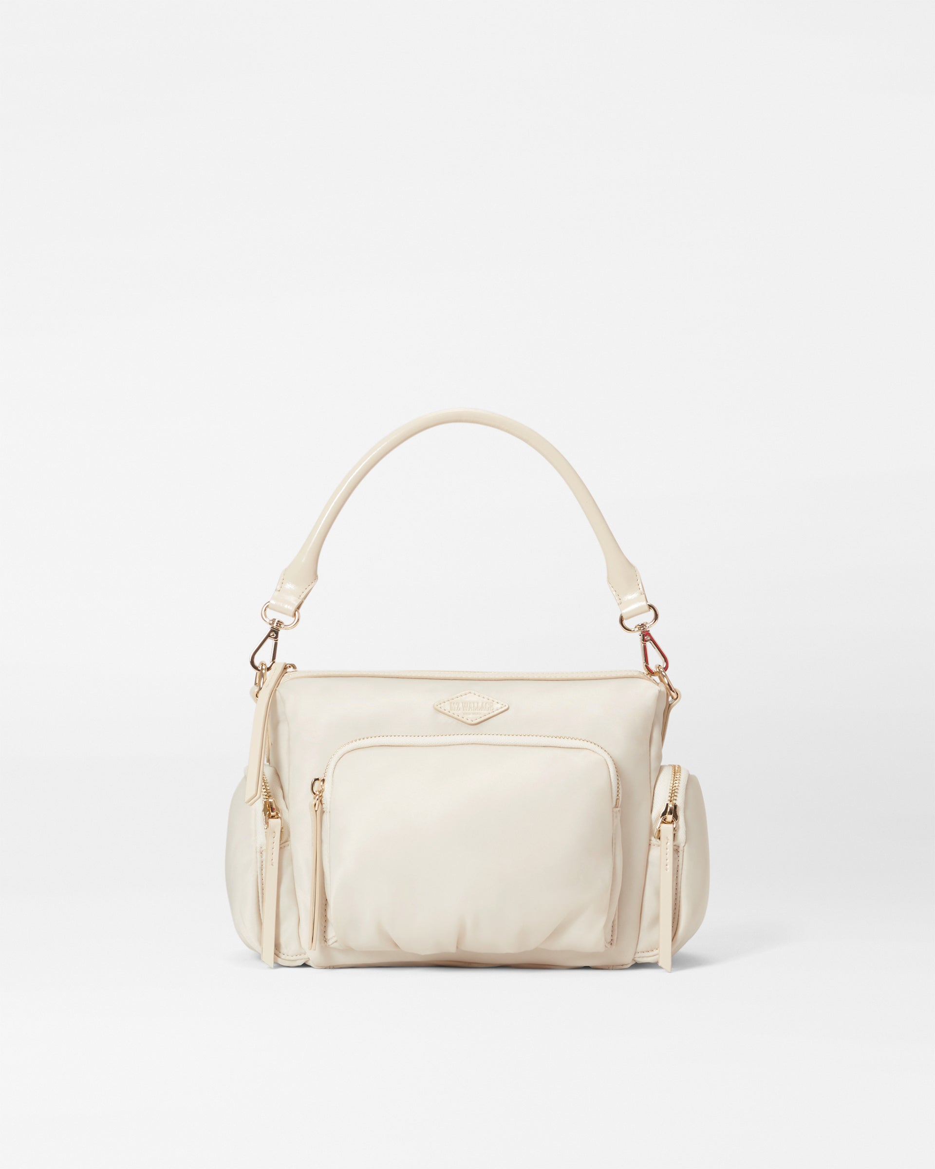 Beige Crossbody Purse MZ Wallace