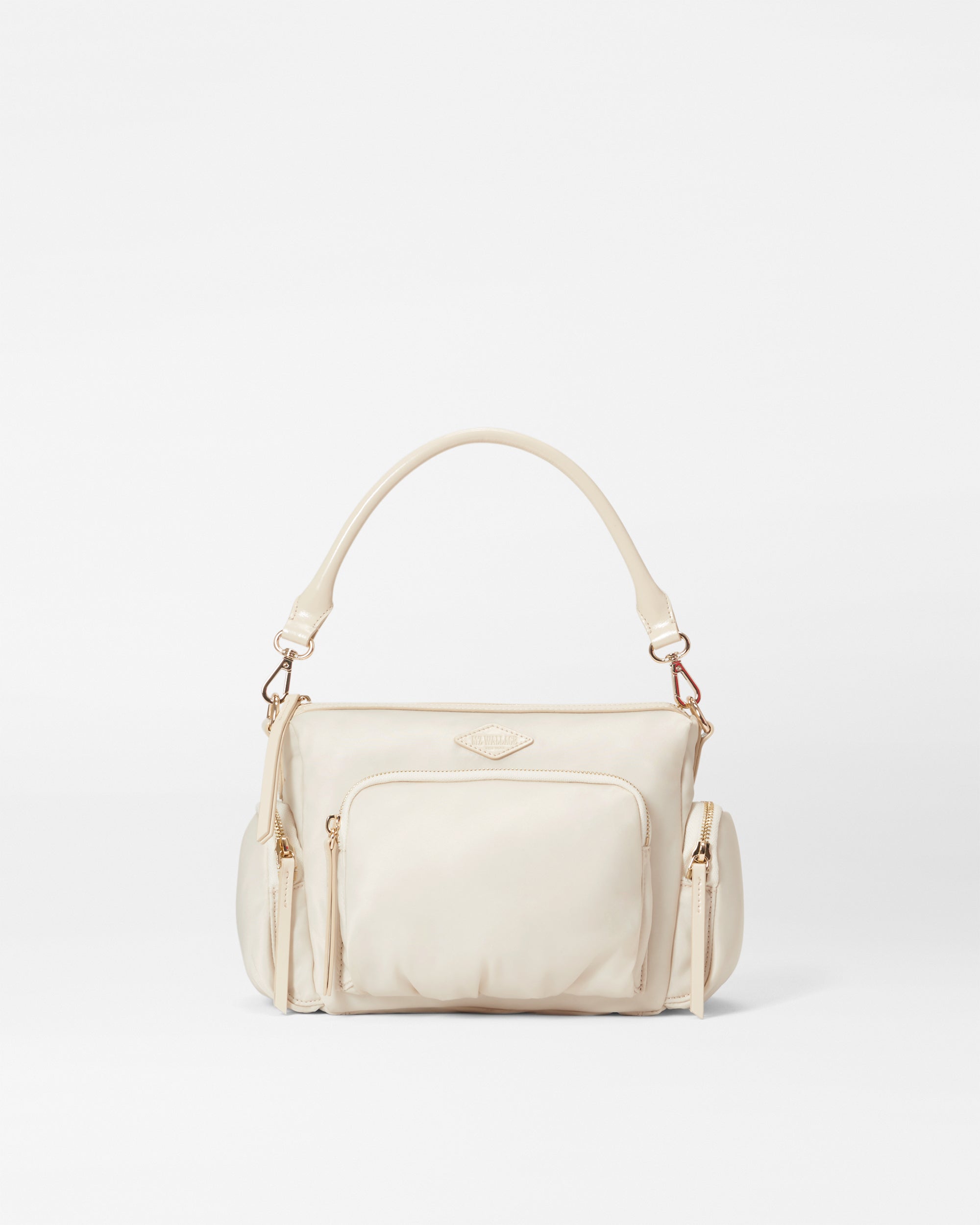 MZ Wallace Beige Purse Crossbody