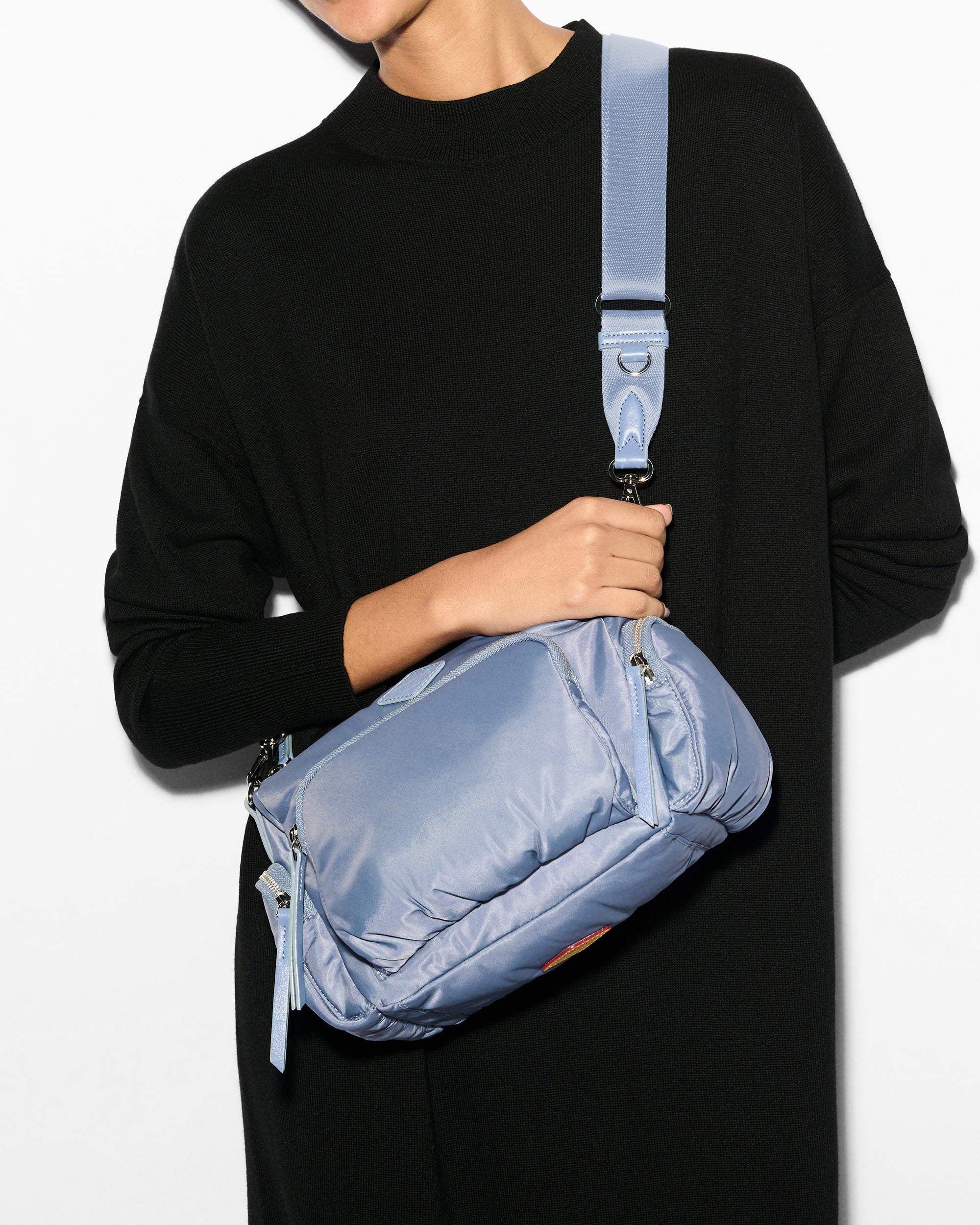 Stone Blue Small Chelsea Crossbody