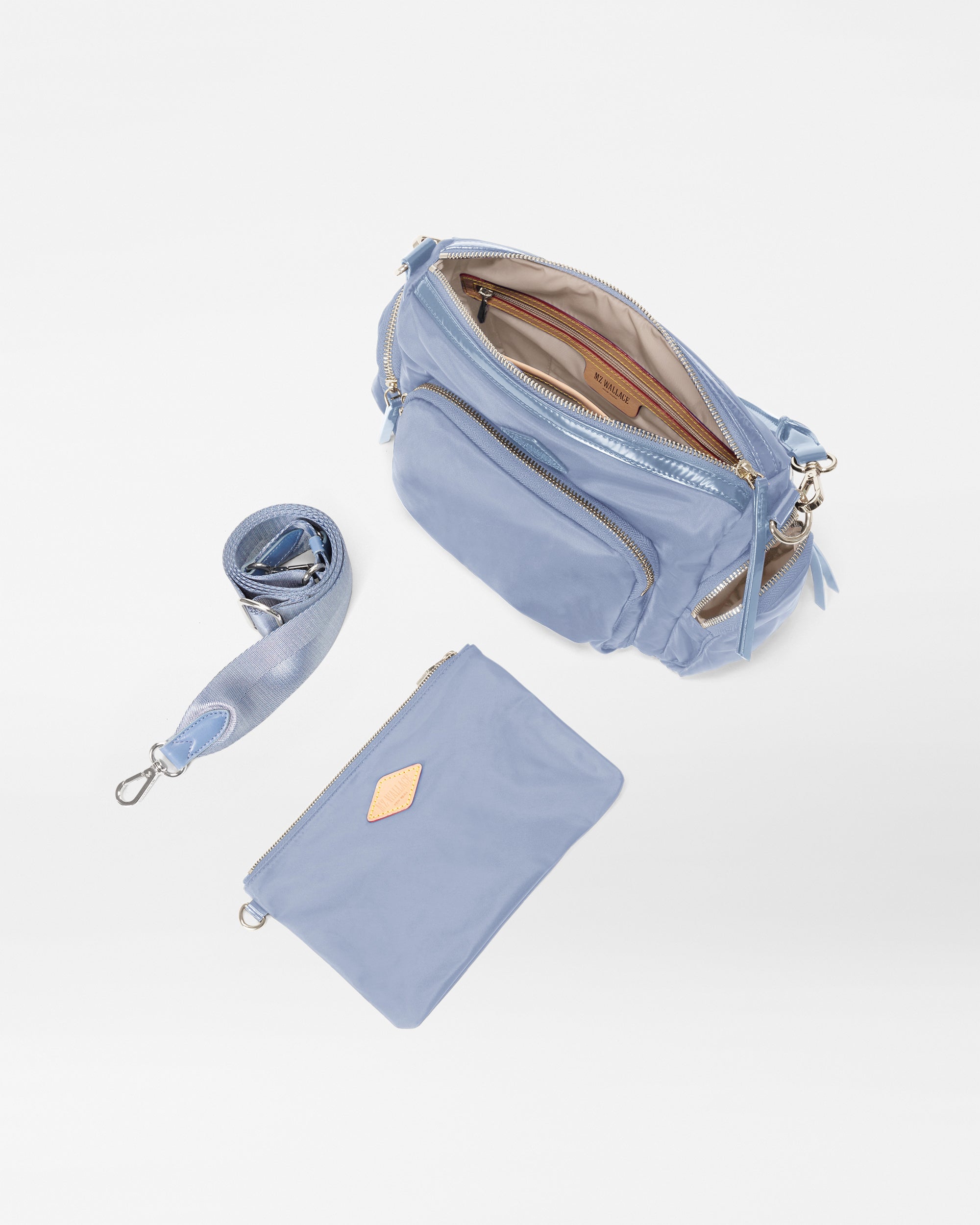 Stone Blue Small Chelsea Crossbody