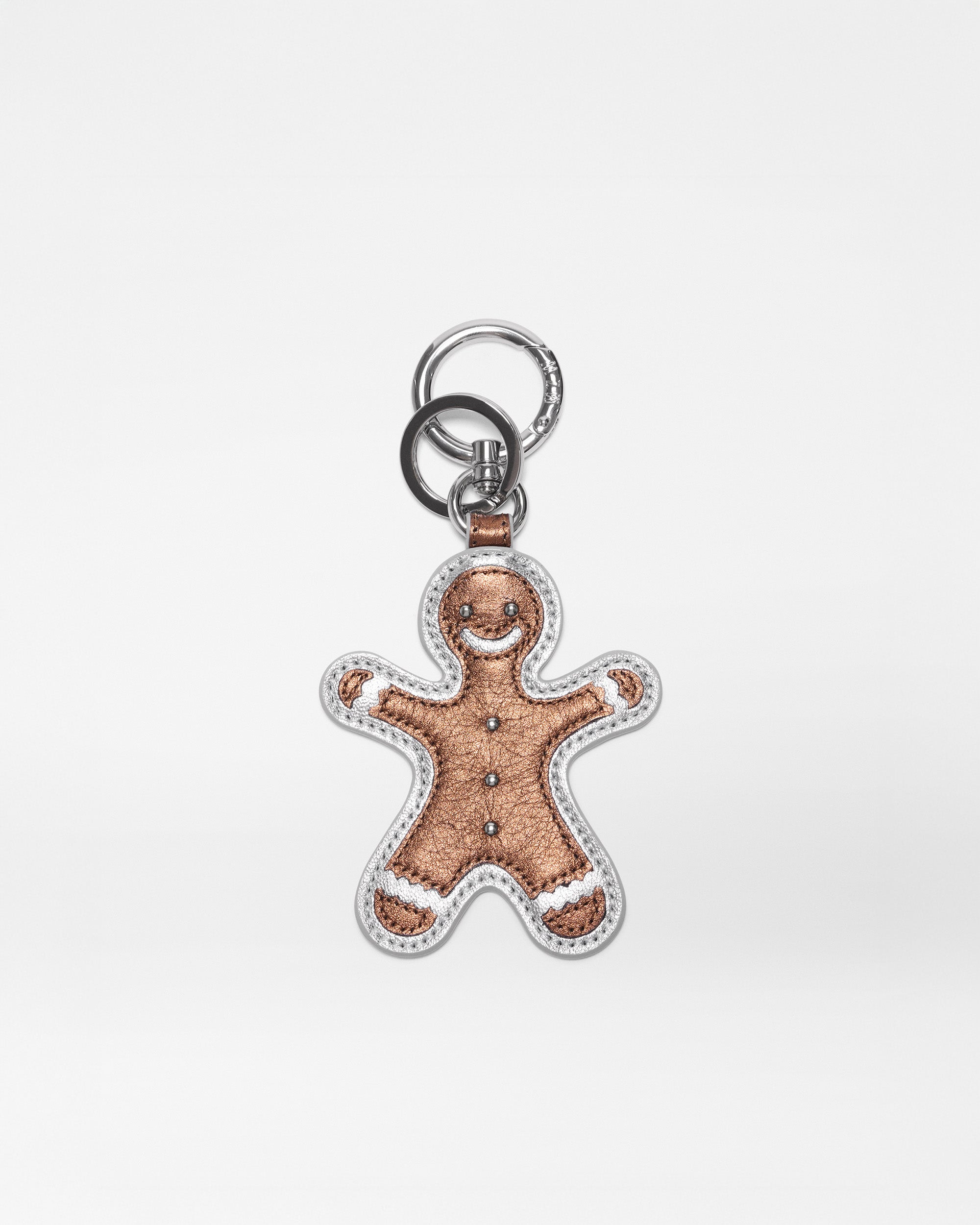 Multi Leather Martini Charm