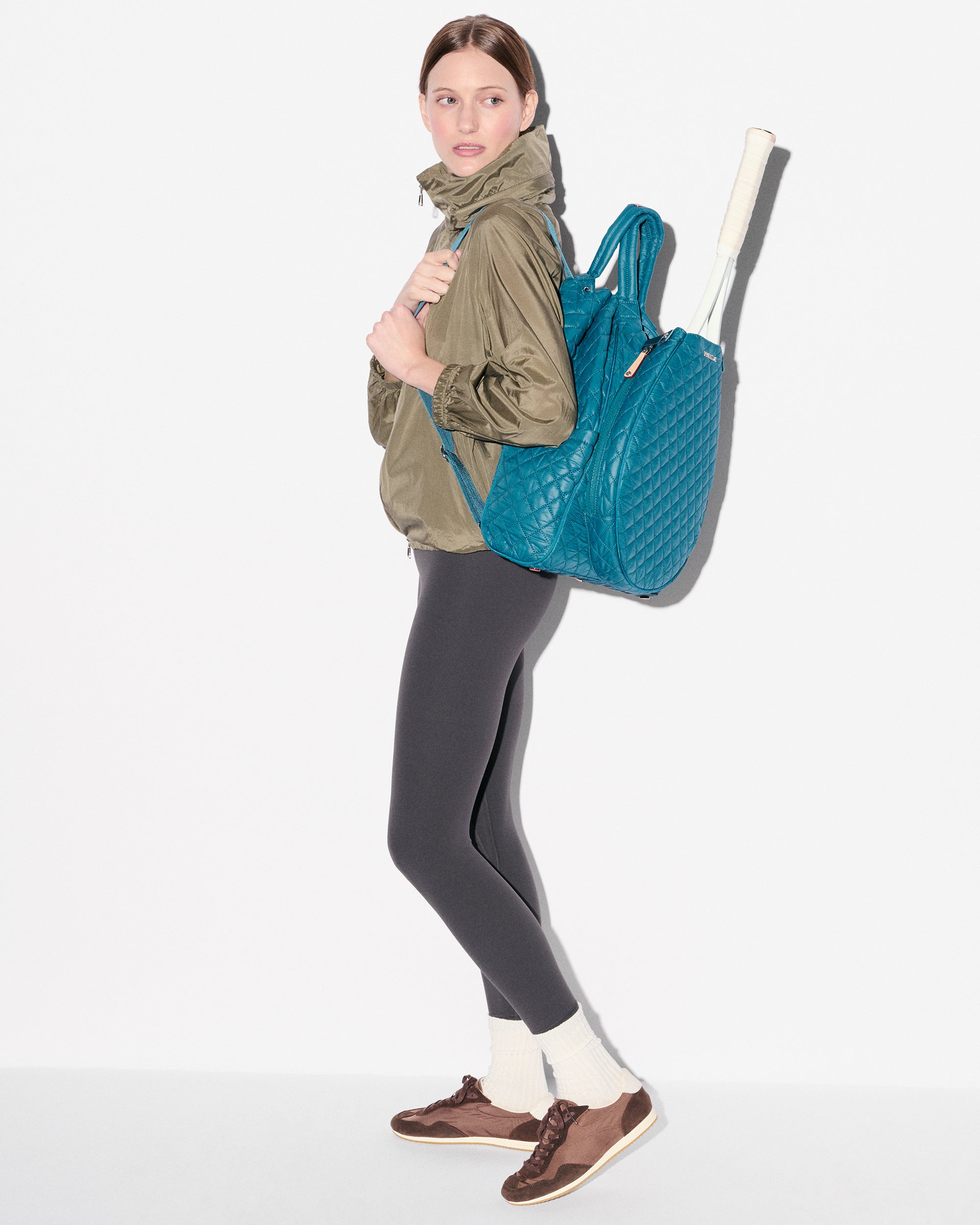 MZ Wallace | Pacific Blue Doubles Tennis Convertible Backpack