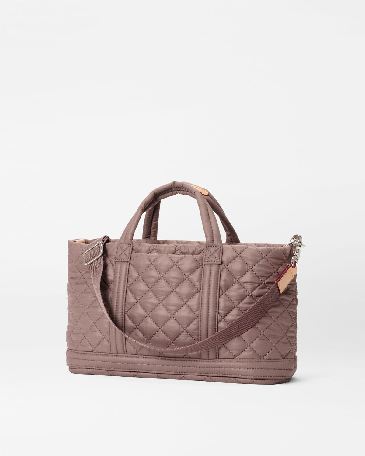 Metro Utility Quilted Crossbody Bag in Mauve MZ Wallace