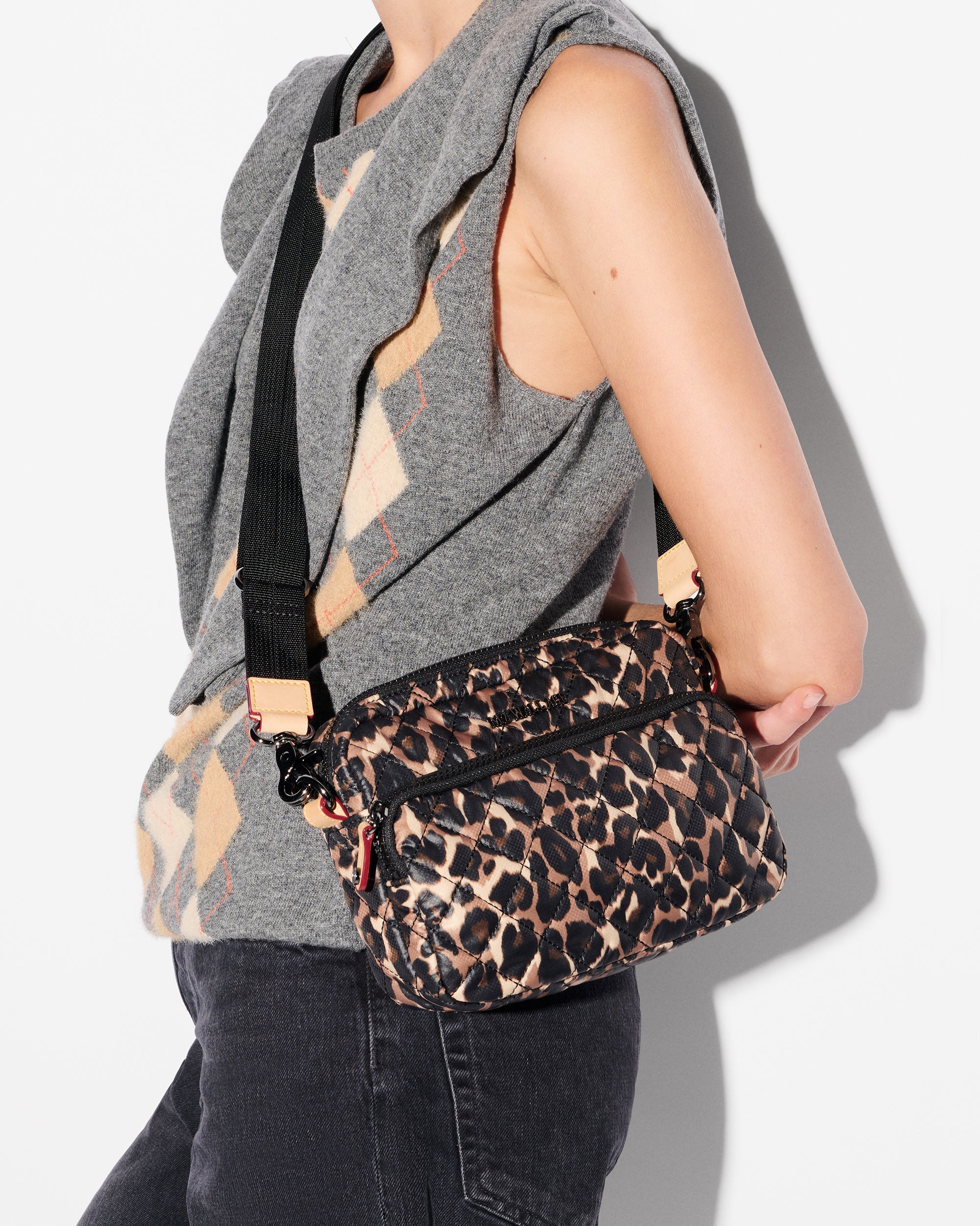 Leopard Camera Bag | MZ Wallace