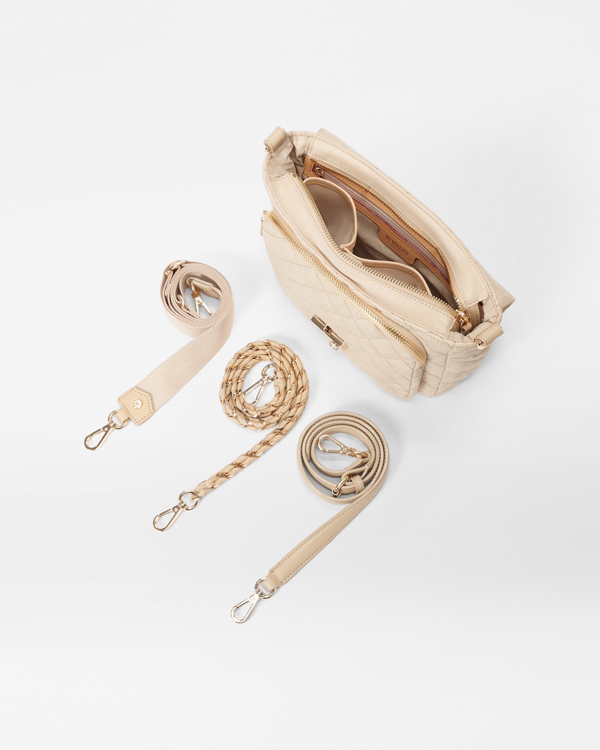 Buff Medium Crosby Lock Crossbody