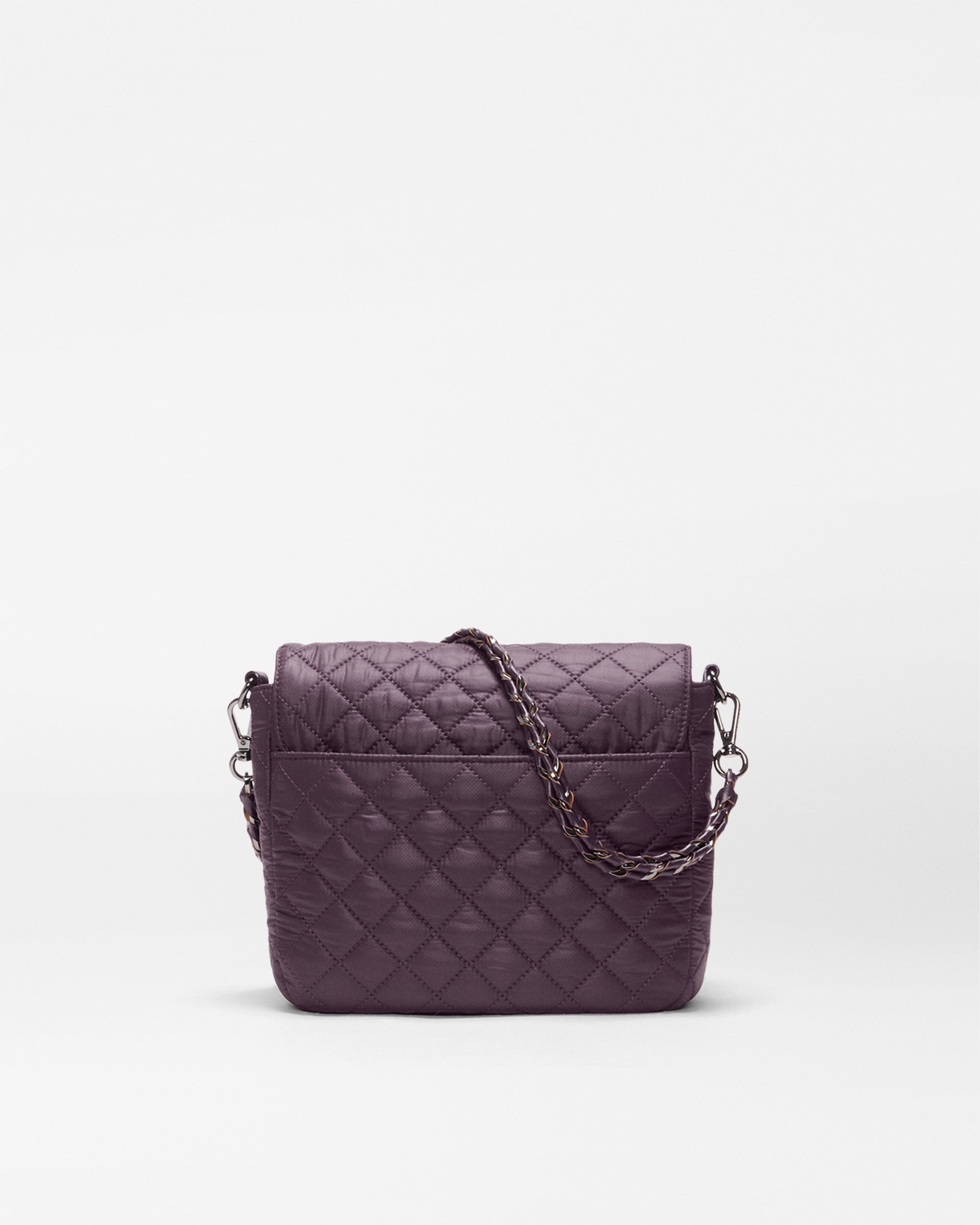Raisin Medium Crosby Lock Crossbody