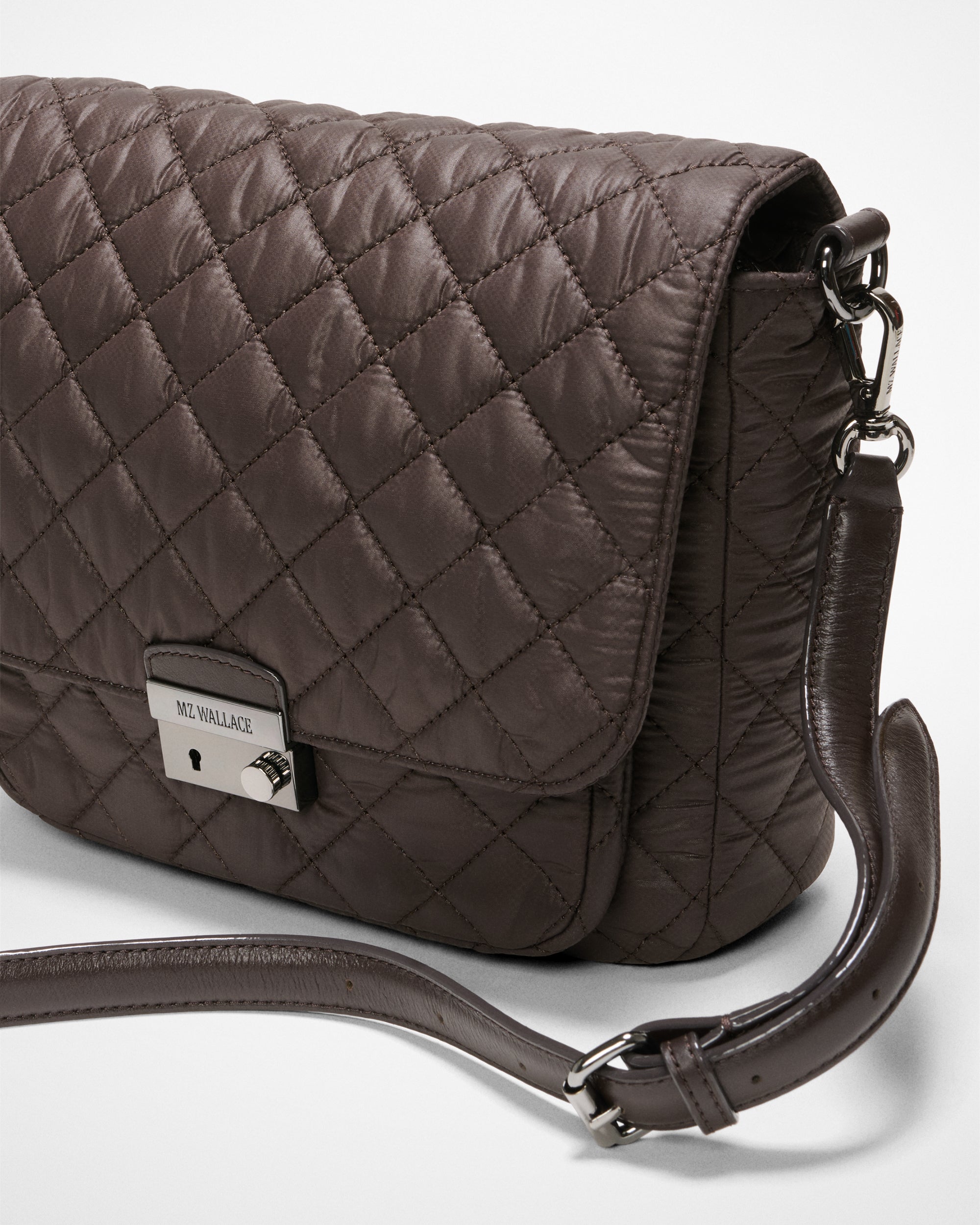 Espresso Medium Crosby Lock Crossbody