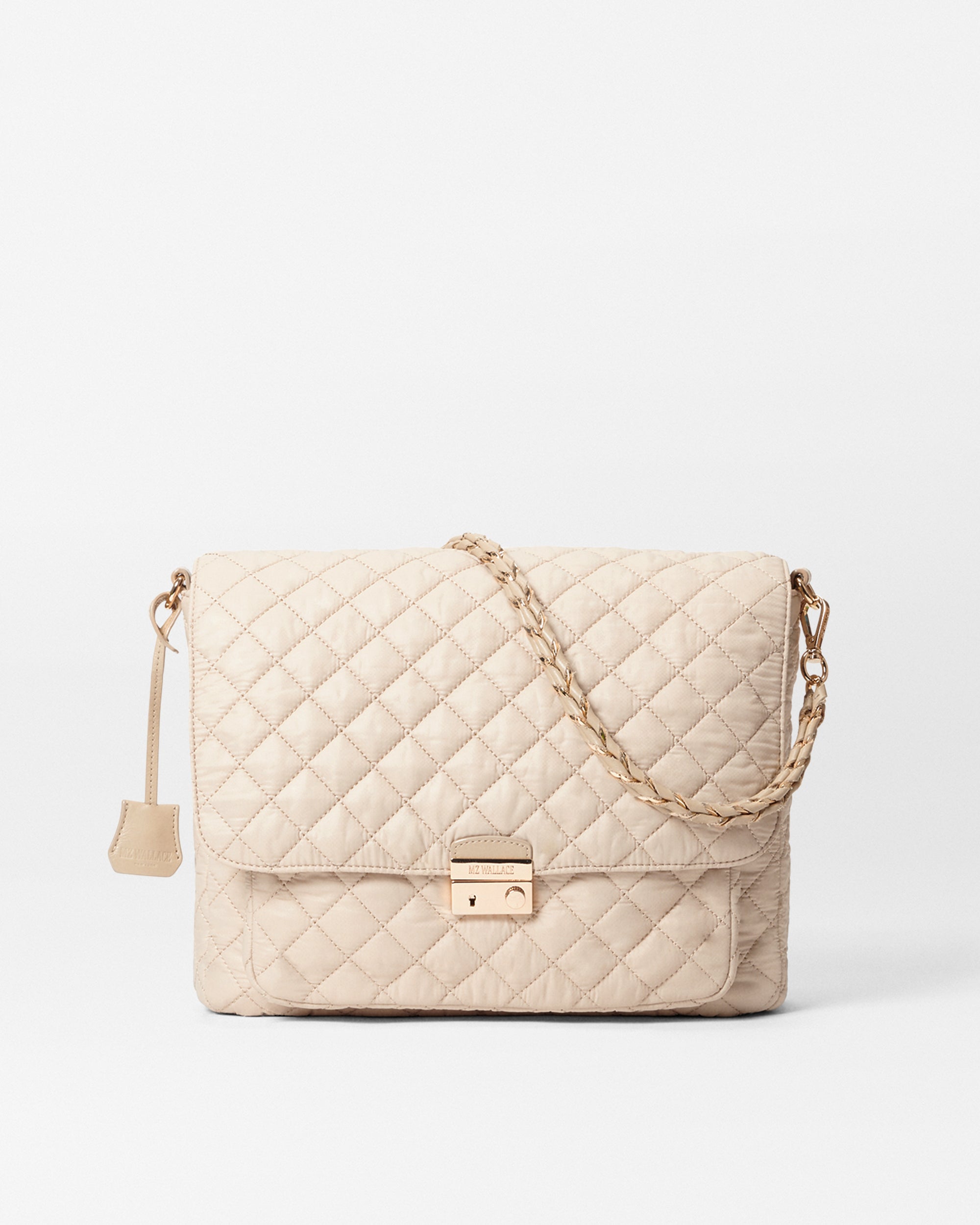 Buff Large Crosby Lock Crossbody