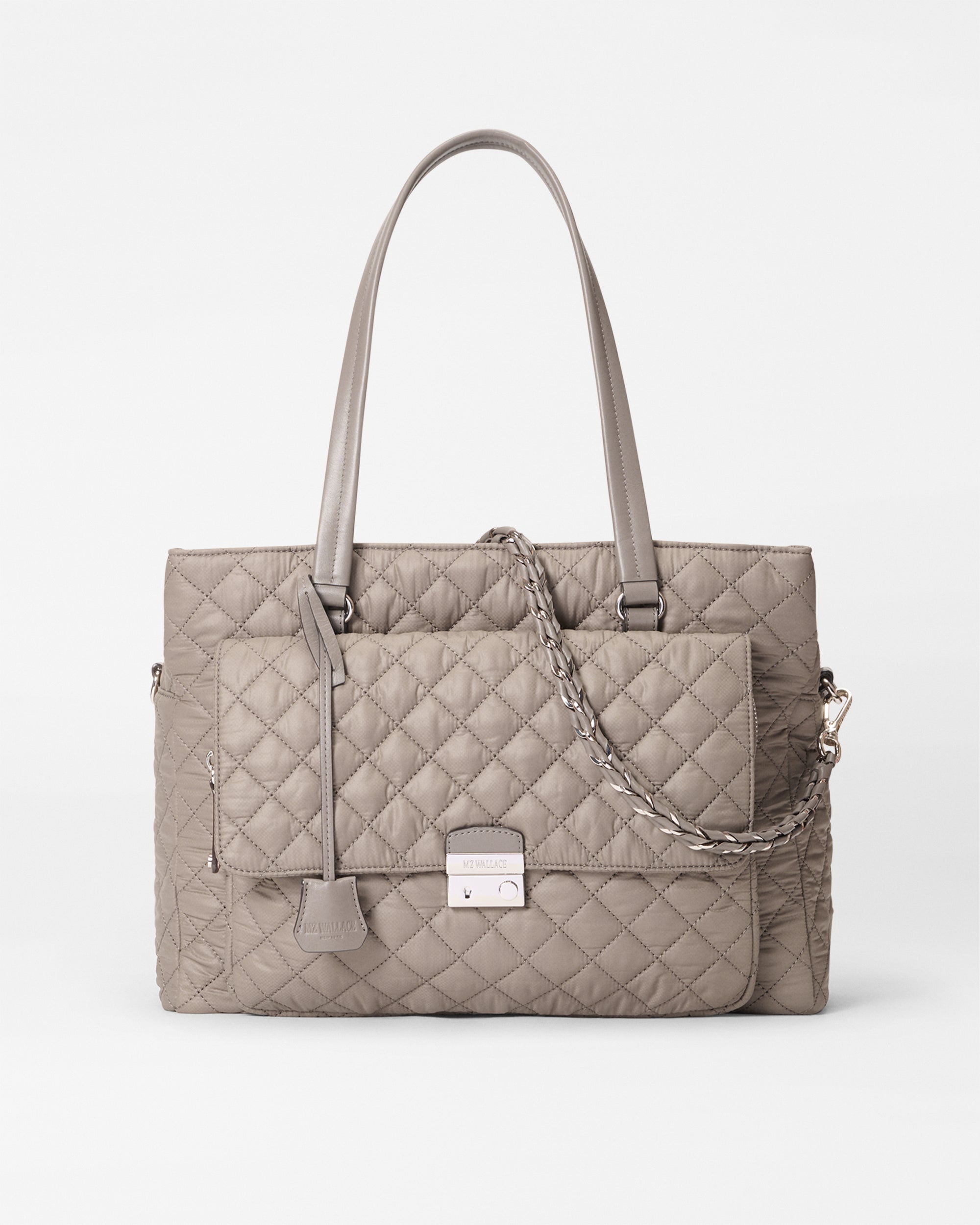 Morning Dove Crosby Lock Tote