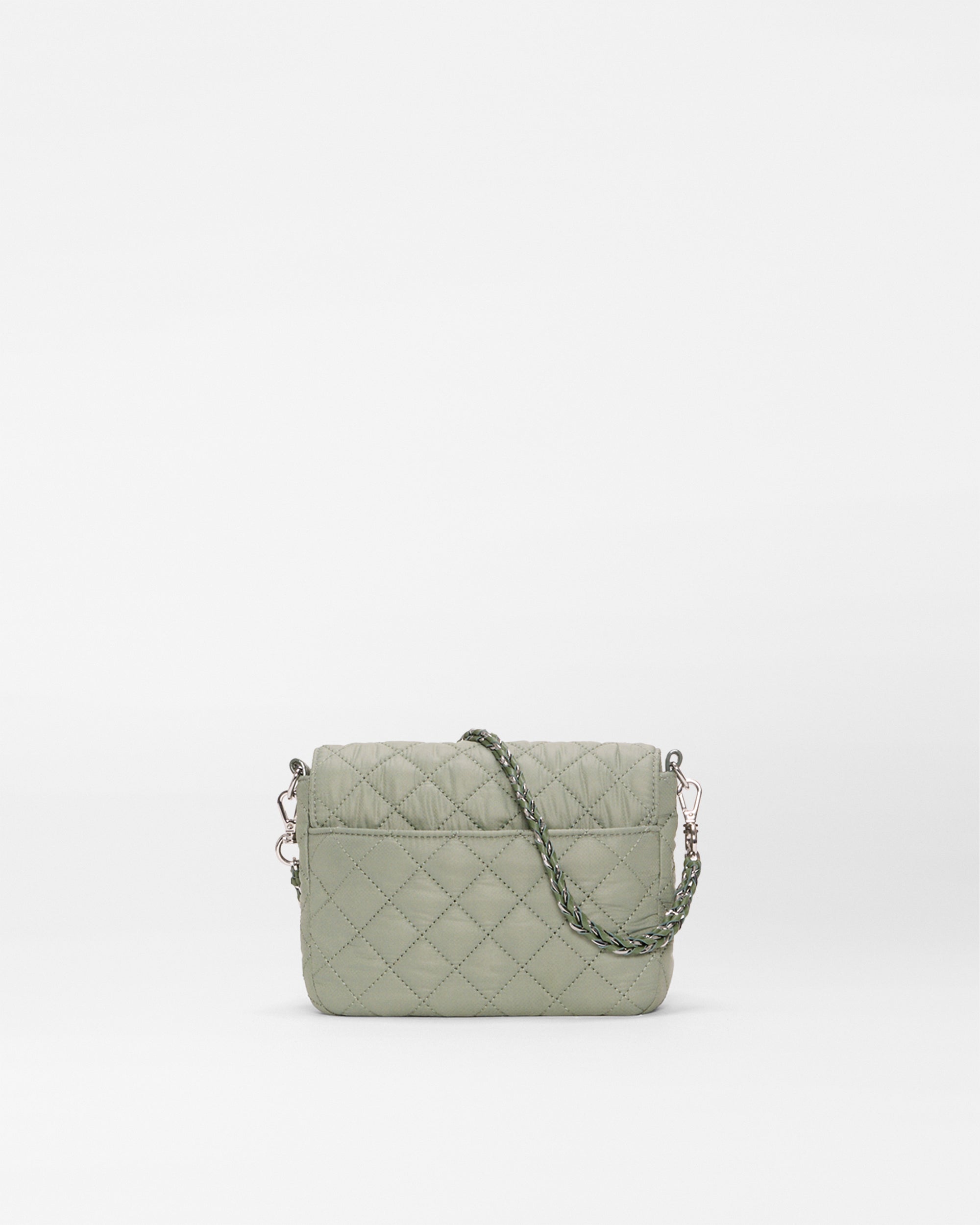 MZ Wallace Agave Green Small Crosby Lock Crossbody – Crossbody