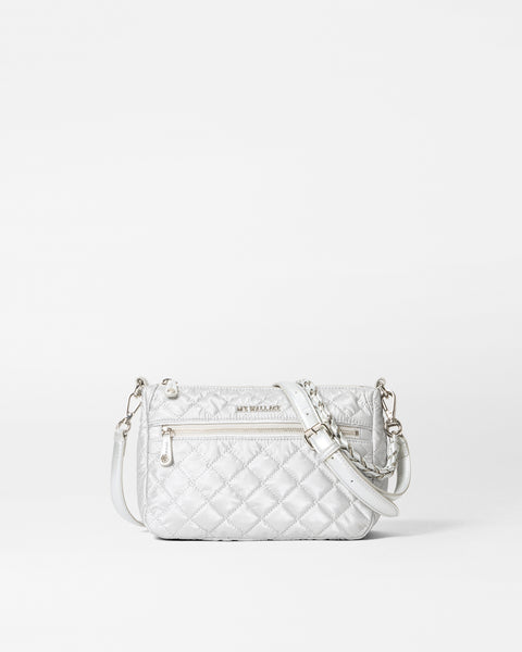 Oyster Metallic Crosby Ella Crossbody