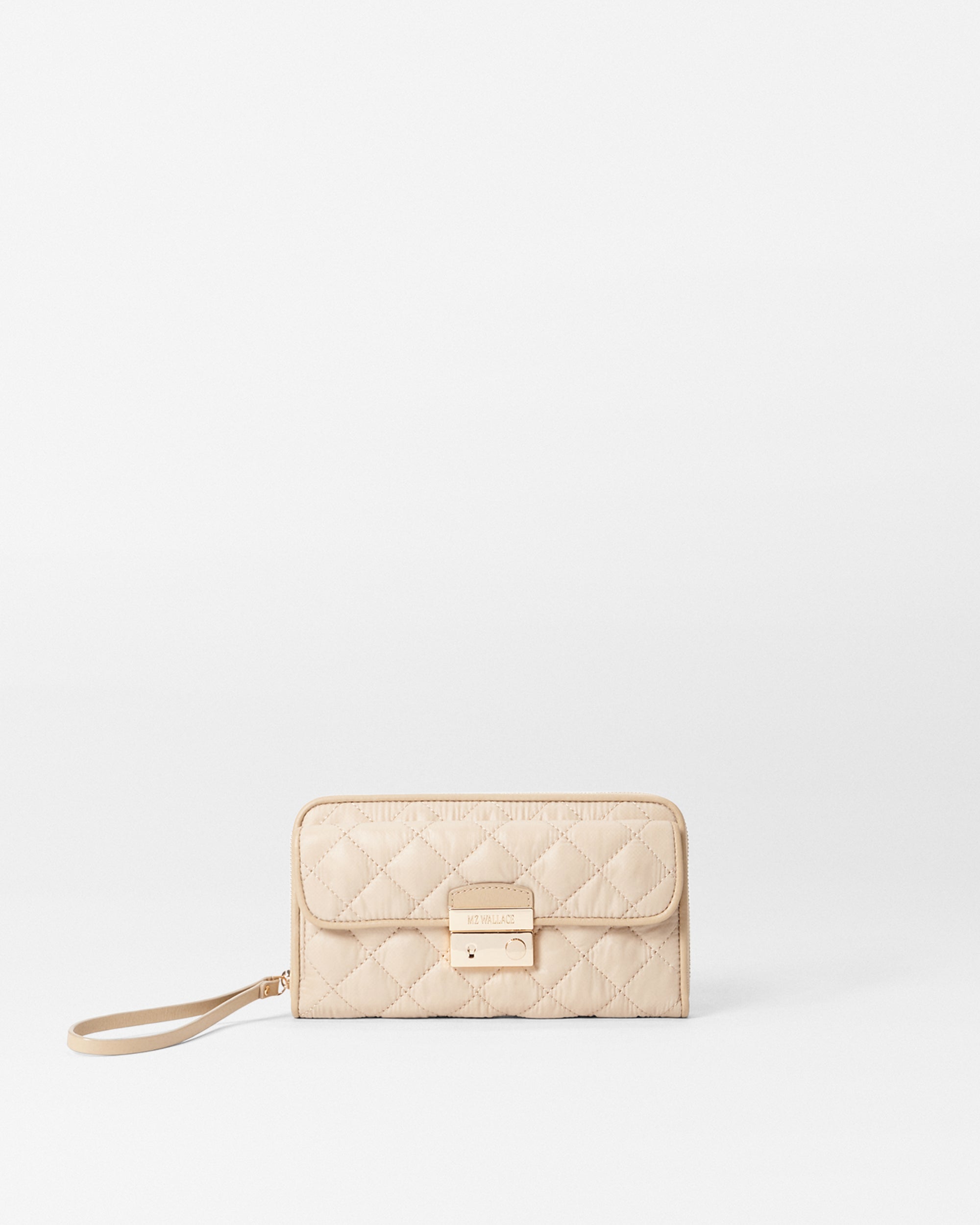 Buff Crosby Lock Wristlet