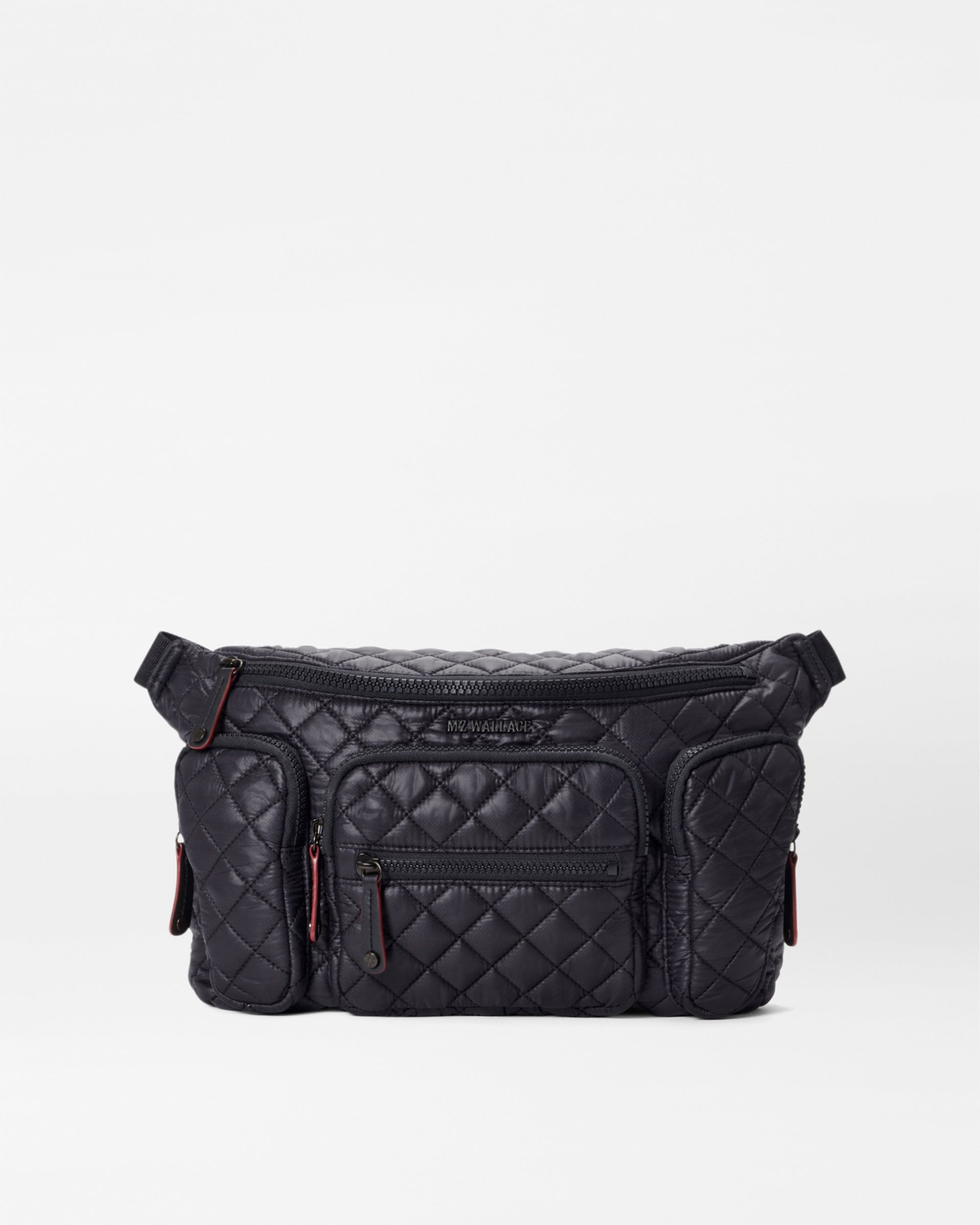 XL Metro Nylon Sling Bag in Black MZ Wallace
