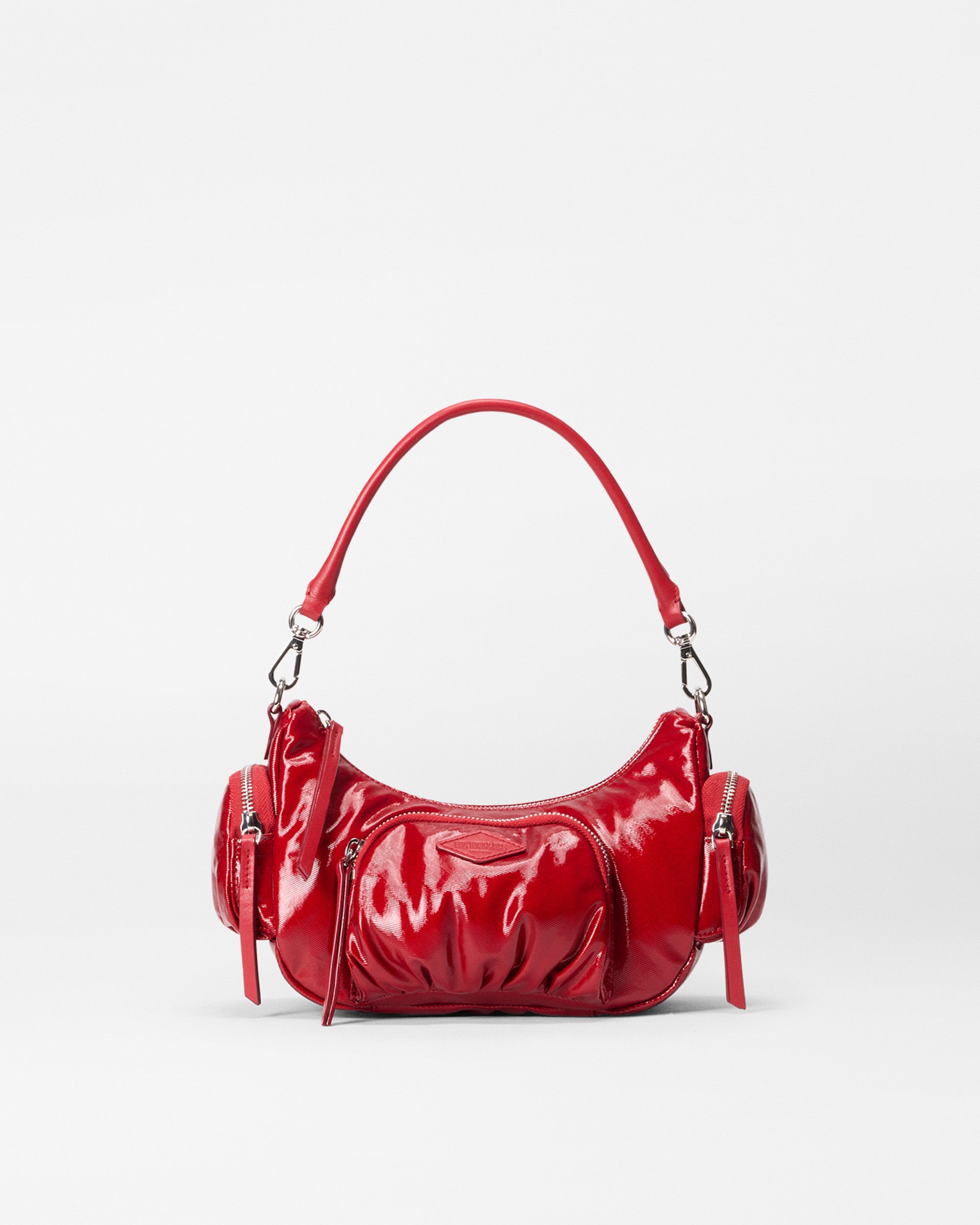 MZ Wallace Small Red Shoulder Bag