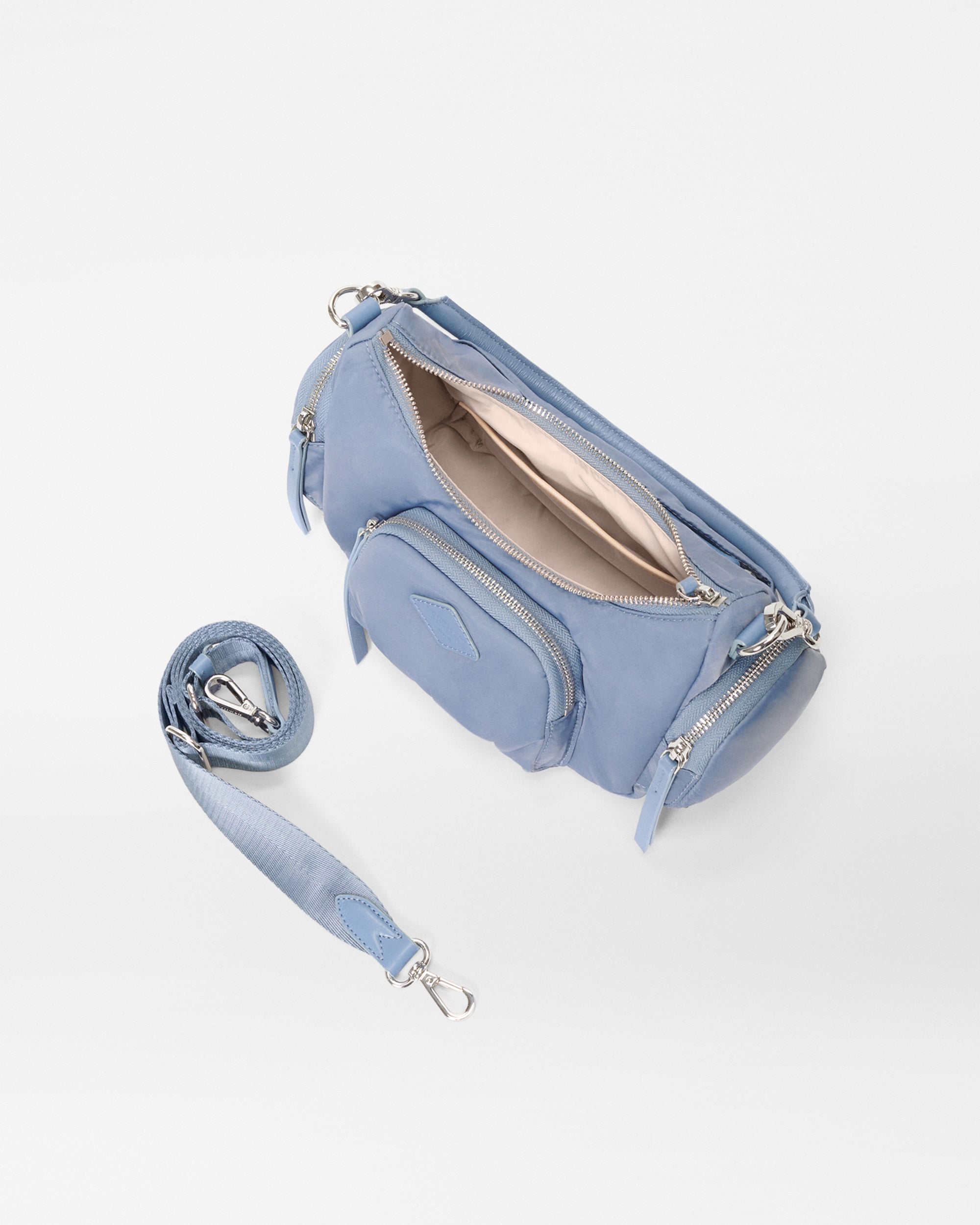 Stone Blue Small Chelsea Shoulder