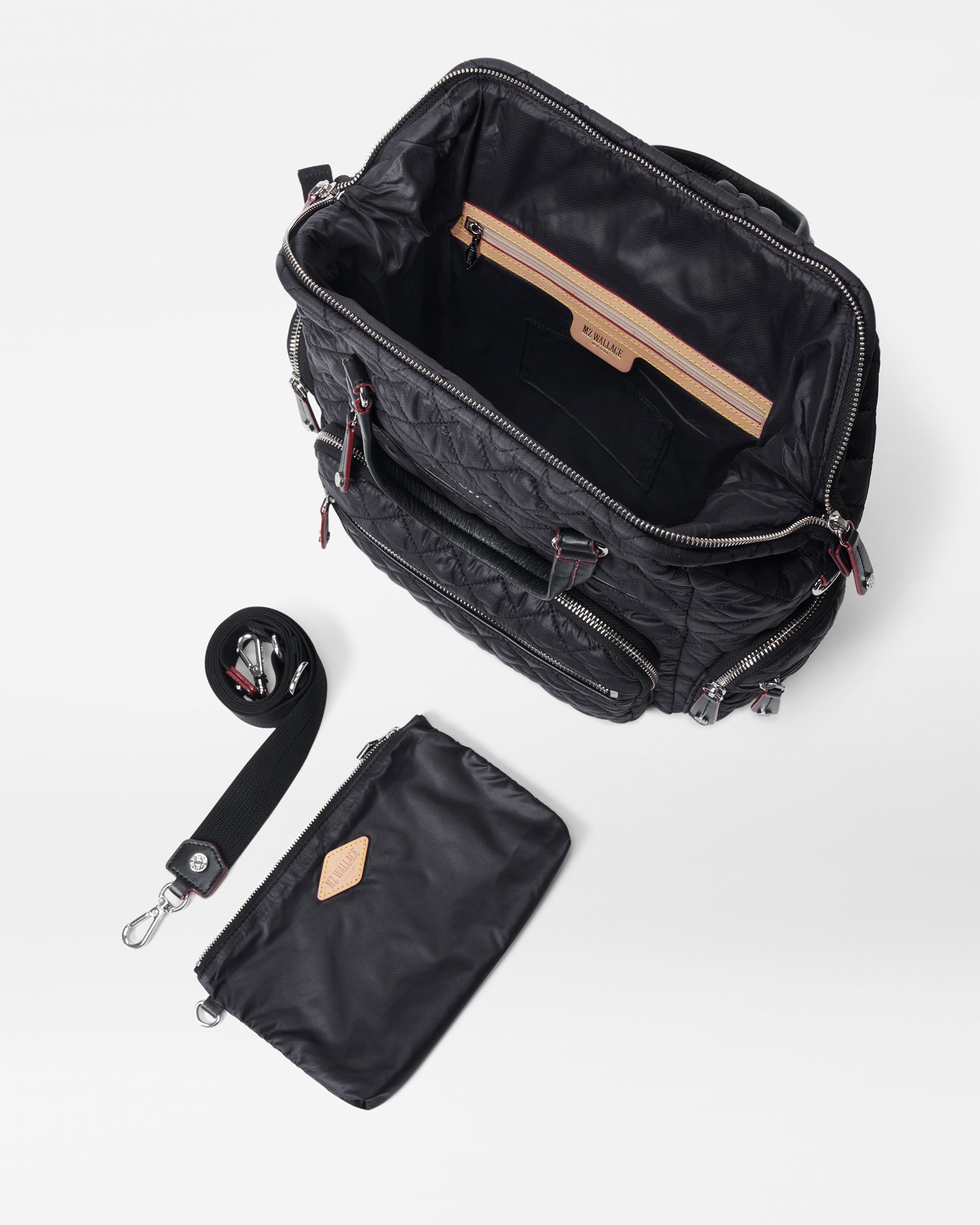 Black Crosby Frame Backpack II