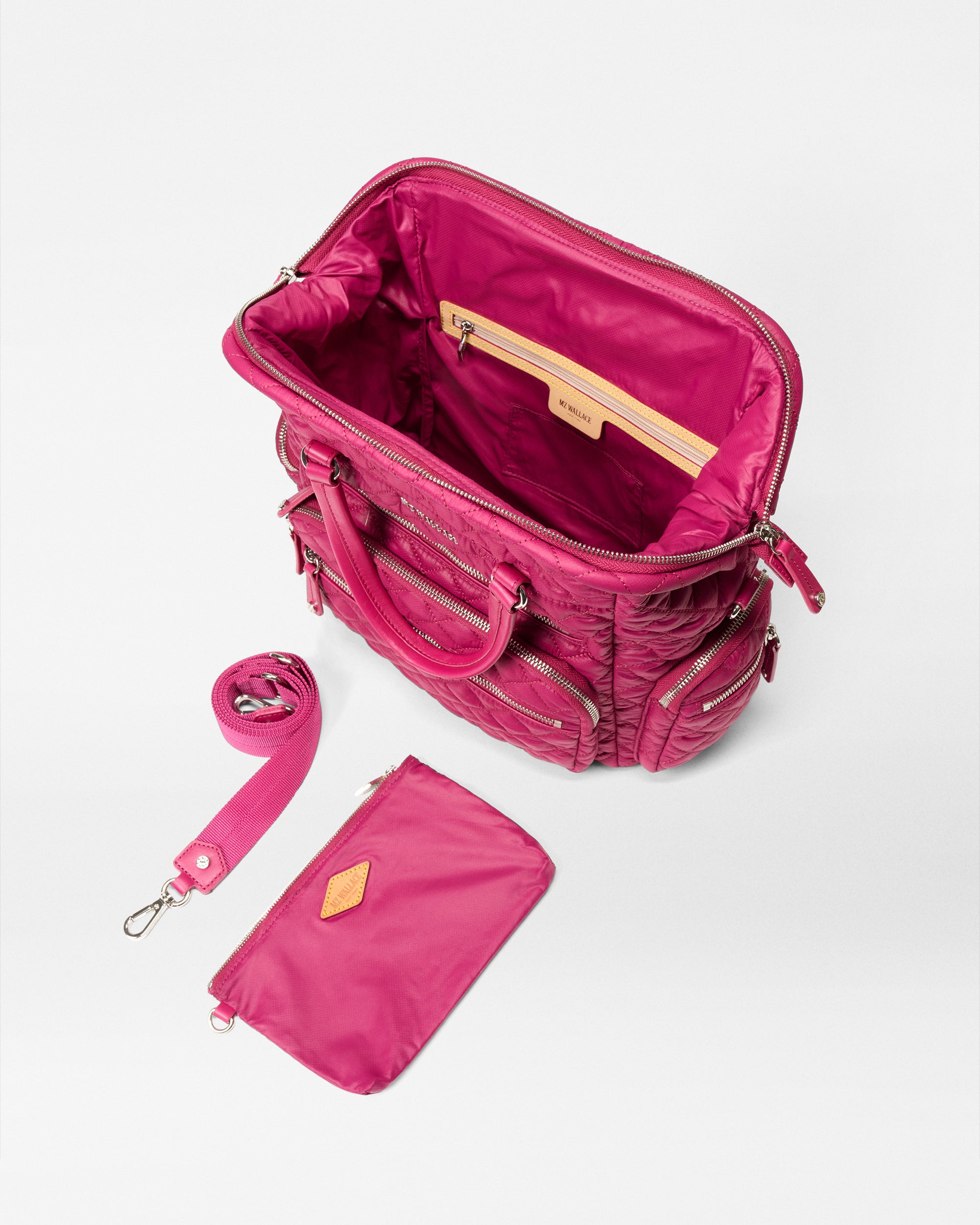 Raspberry Crosby Frame Backpack II