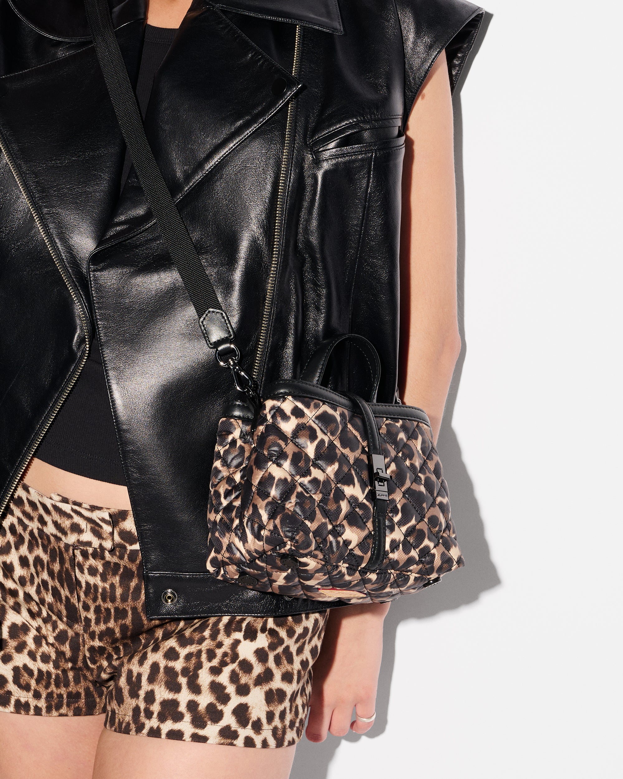Mini Leopard Bag | MZ Wallace