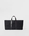 Dezso Black Crochet Finn Crochet Tote