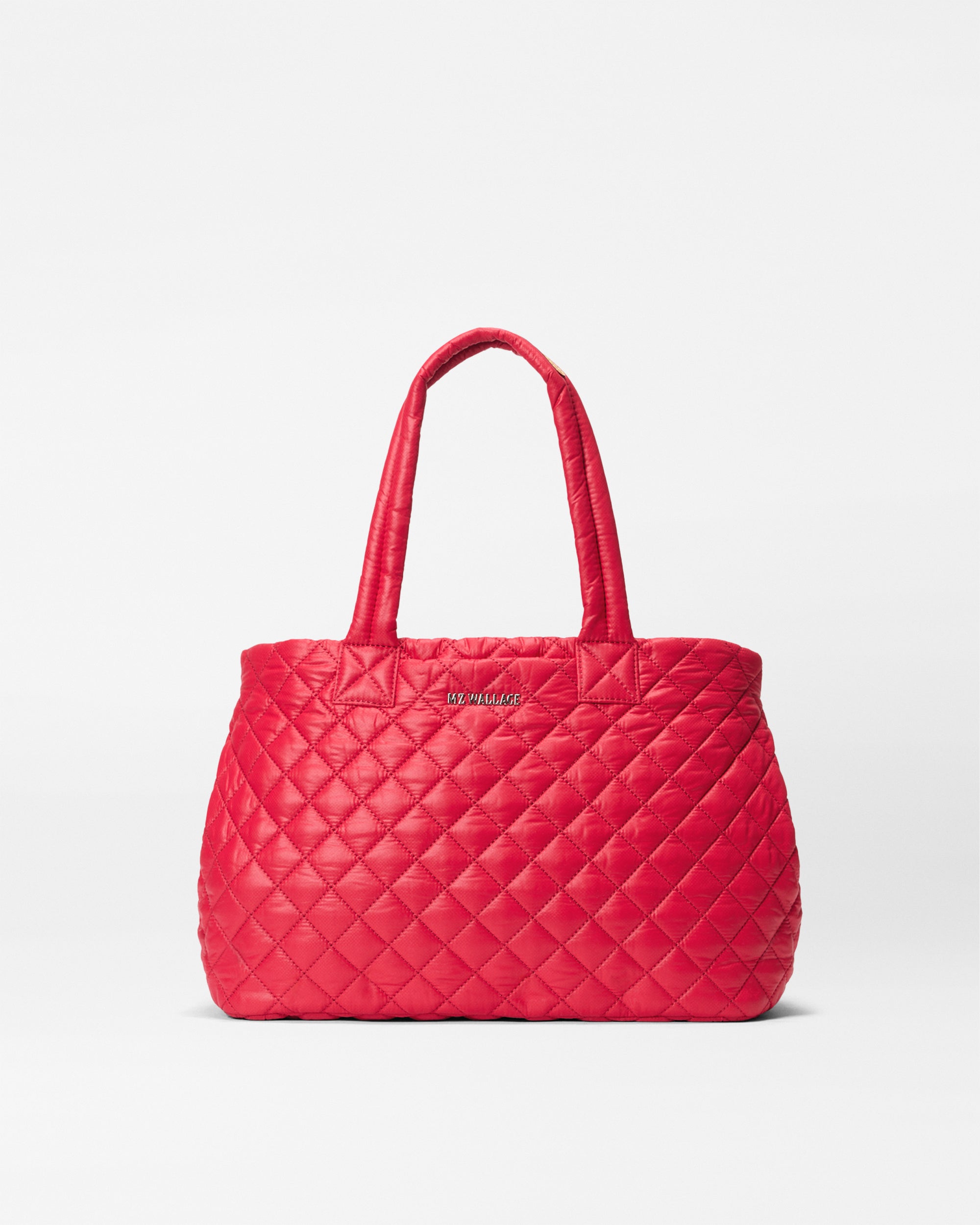 MZ Wallace Red Work Bag front view 