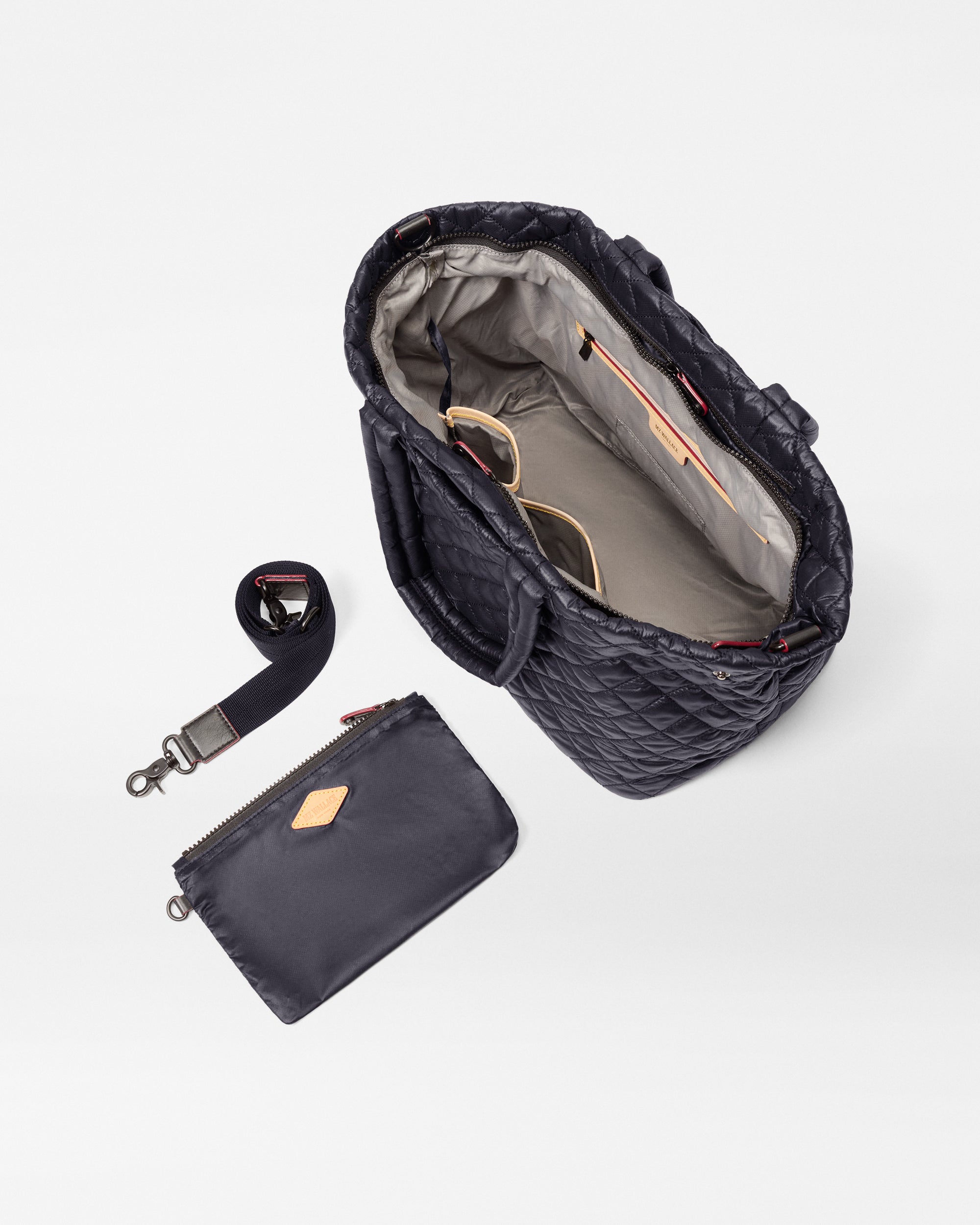 Medium Metro City Tote-Black