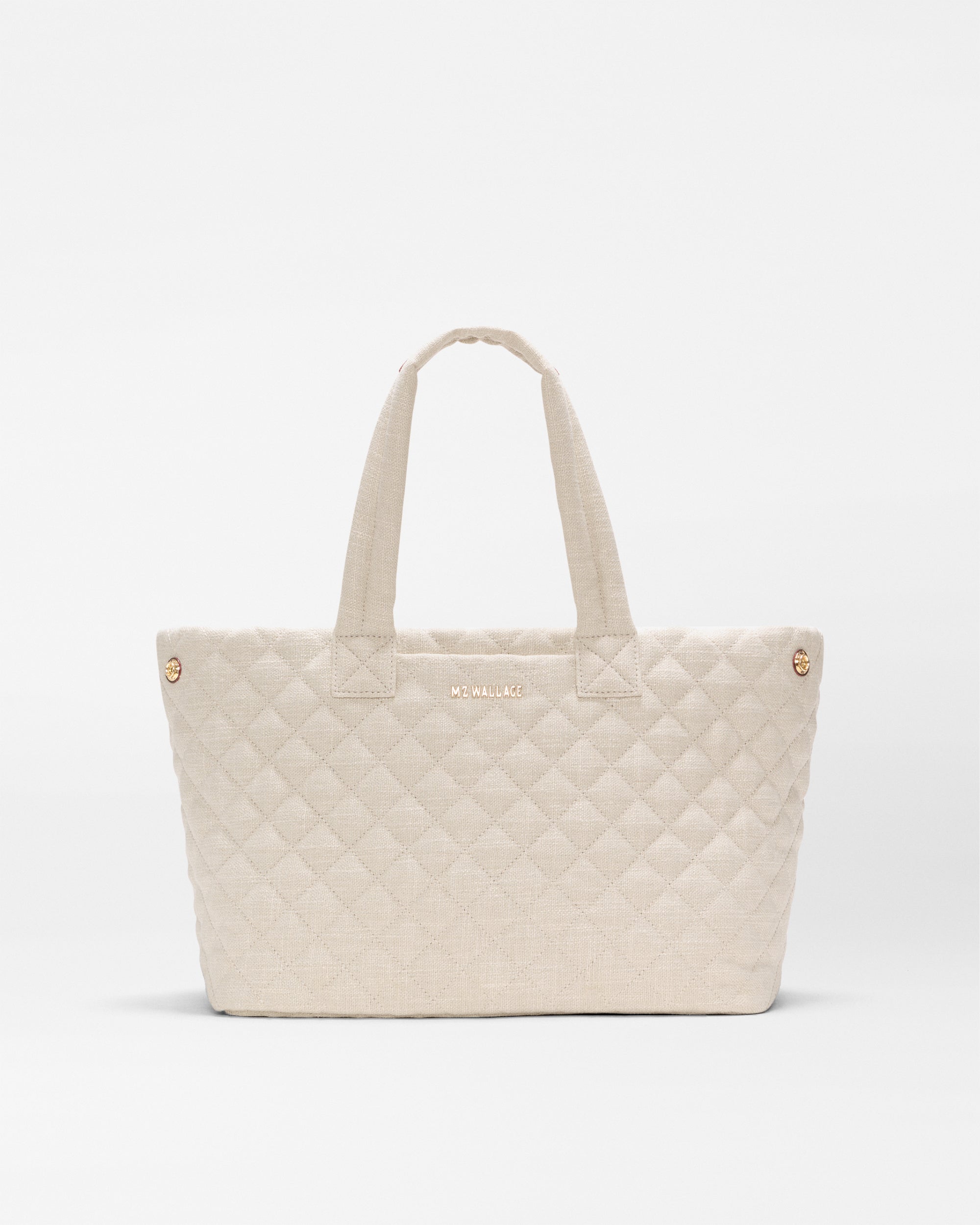 Sandy Linen Medium Metro City Tote