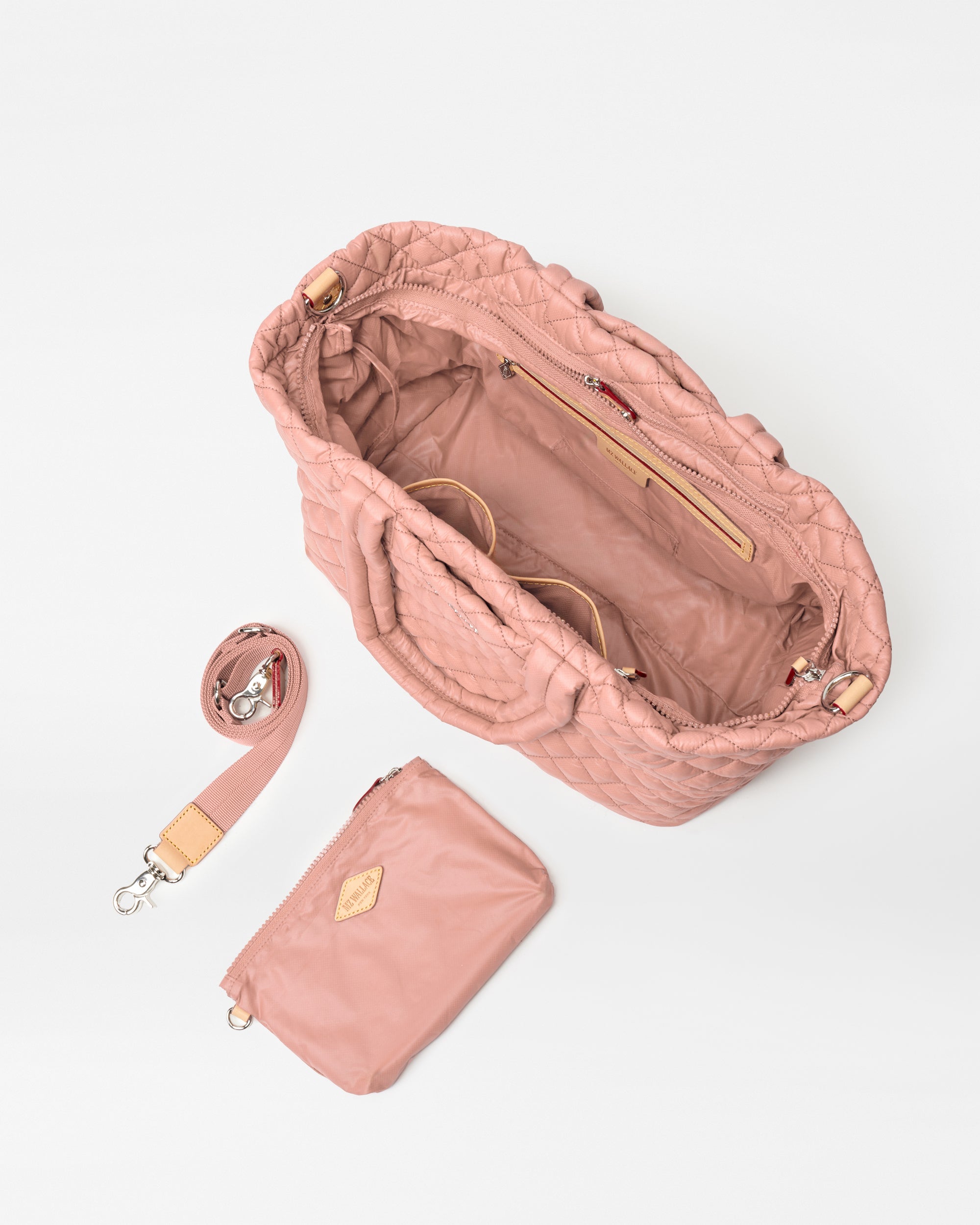 Dusty Rose Medium Metro City Tote