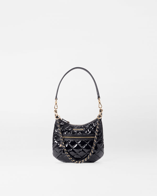 Black Lacquer Mini Crosby Sienna