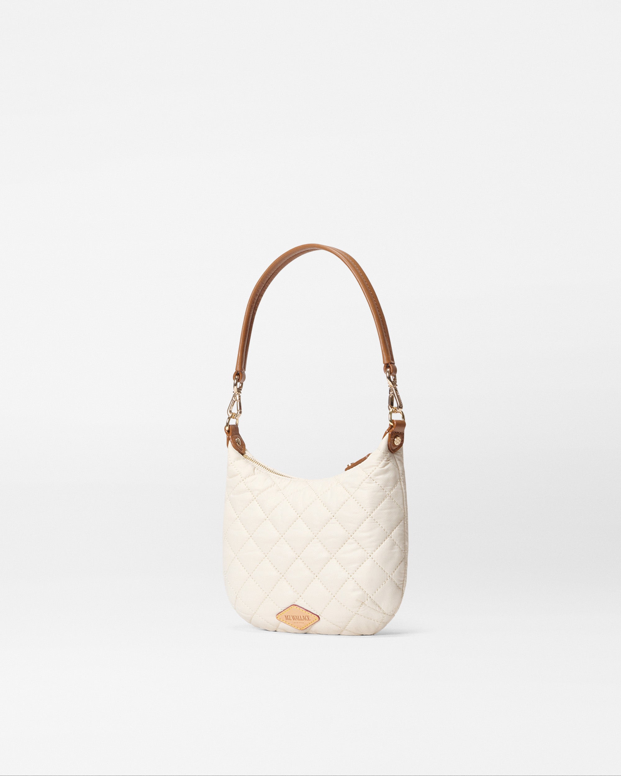 Sandshell with Brown Mini Crosby Sienna